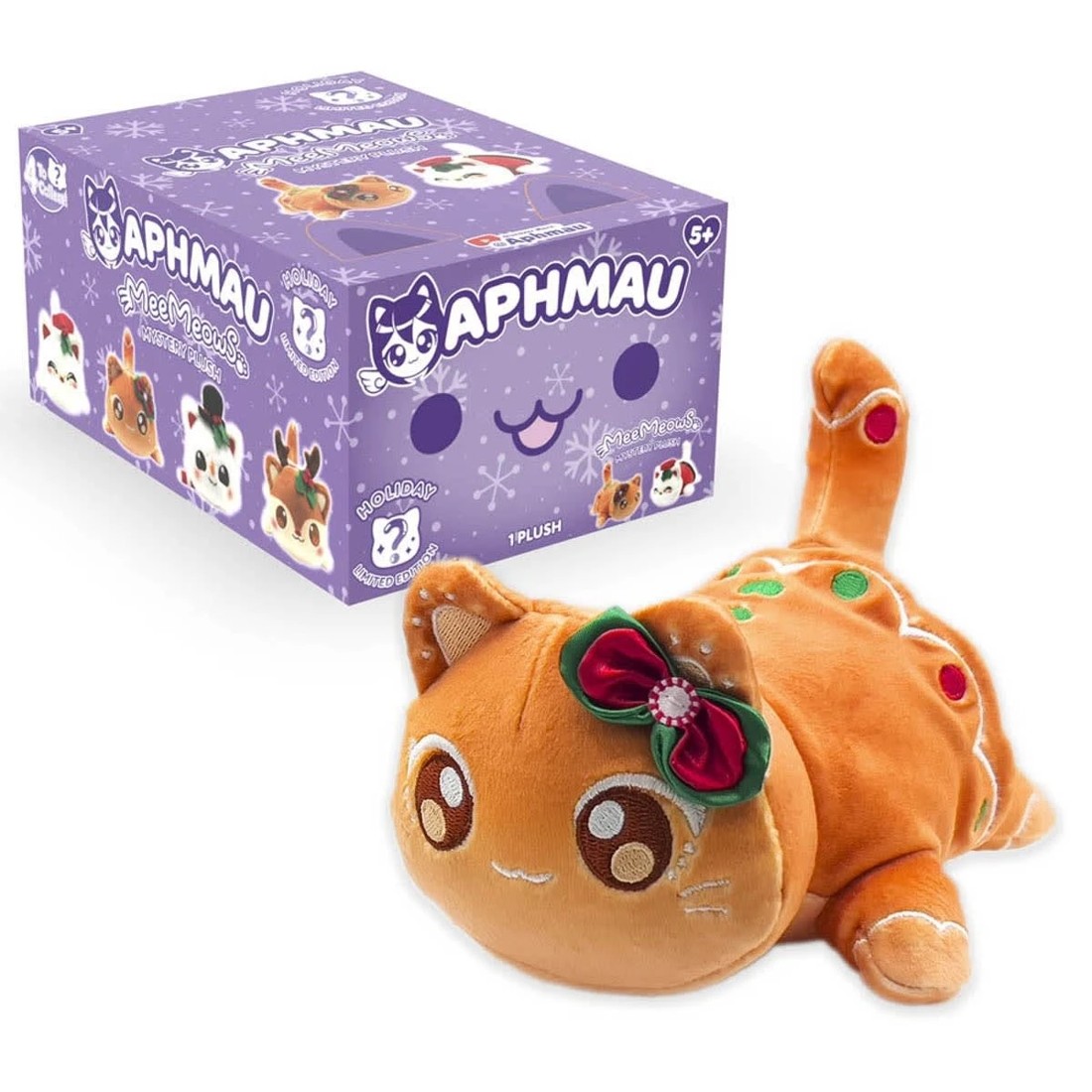 5 15cm Aphmau Holiday Limited Edition MeeMeows Mystery Plush - Assorted, 5 of 6