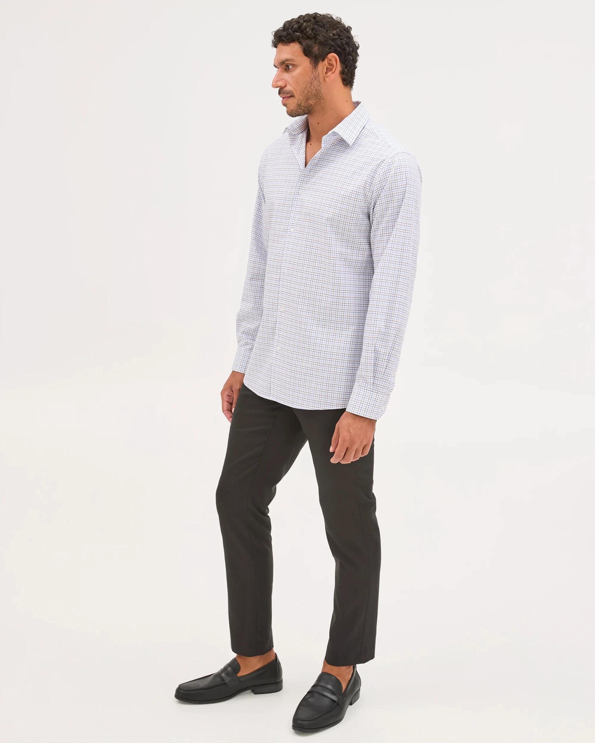 3 Preview Australian Cotton Tattersal Business Shirt , 3 of 6