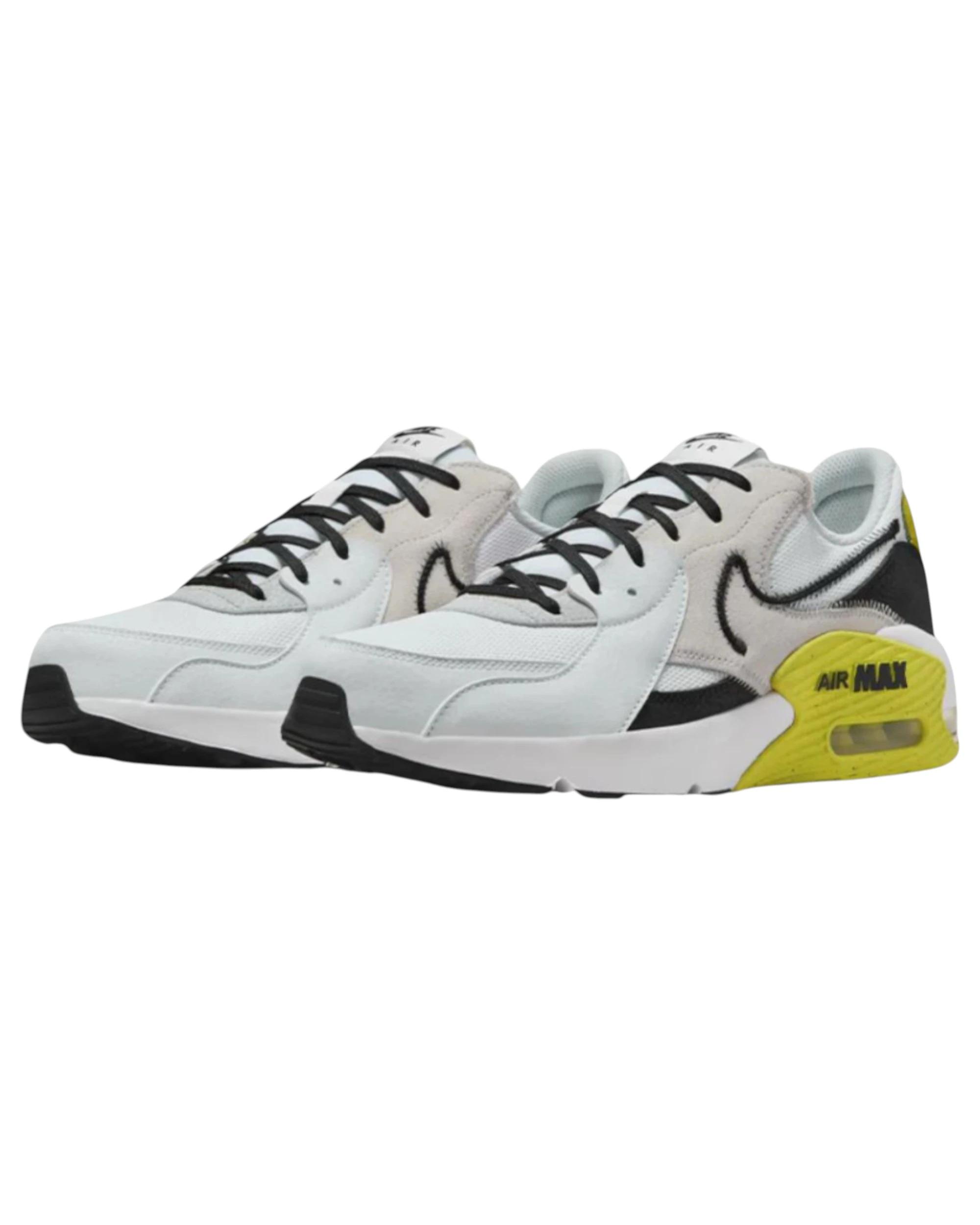 2 Nike Mens Air Max Excee White/ Cactus/ Platinum Athletic Shoes WHITE/CACTUS/PLATINUM, 2 of 8