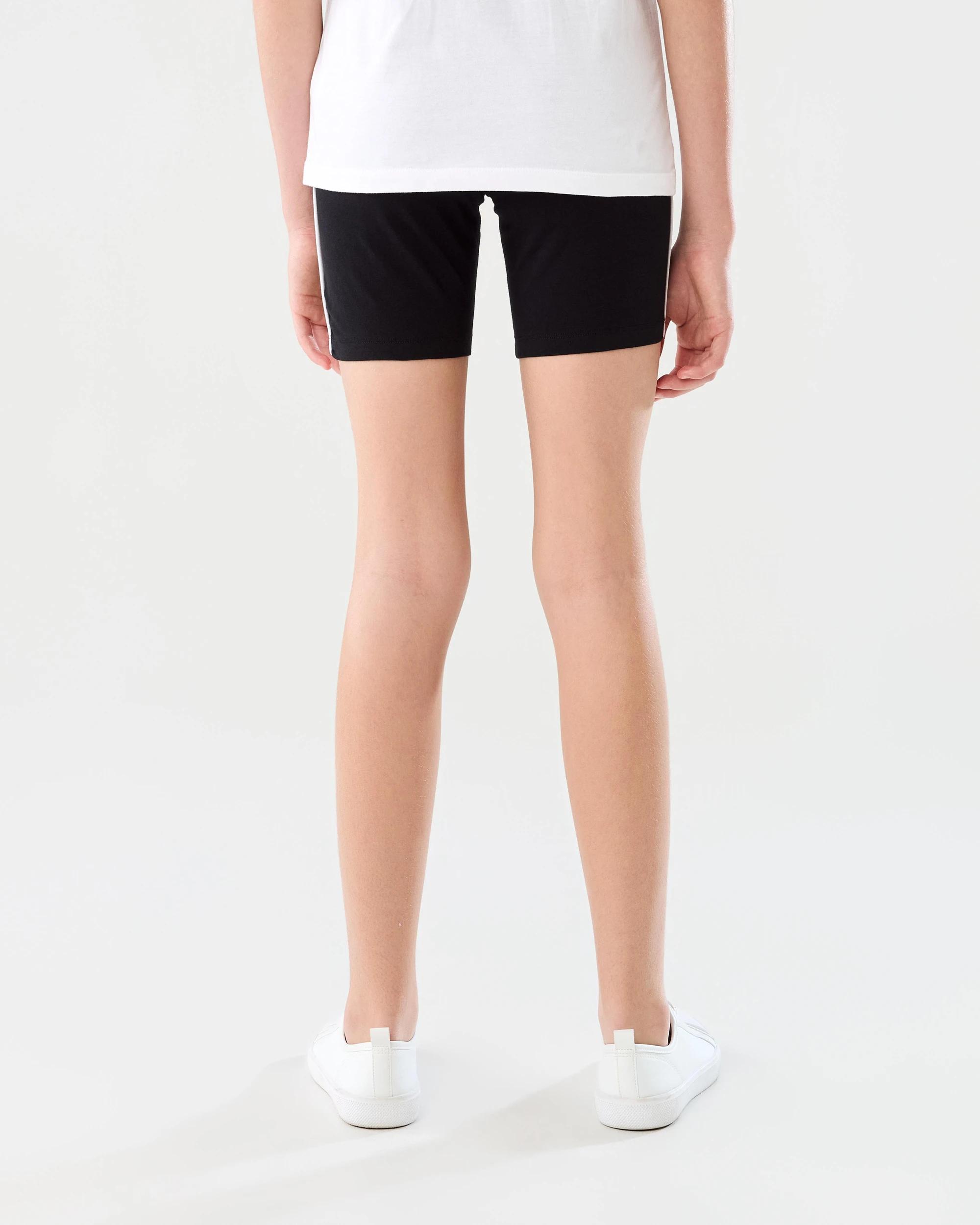 2 Side Piping Bike Shorts Black, 2 of 6
