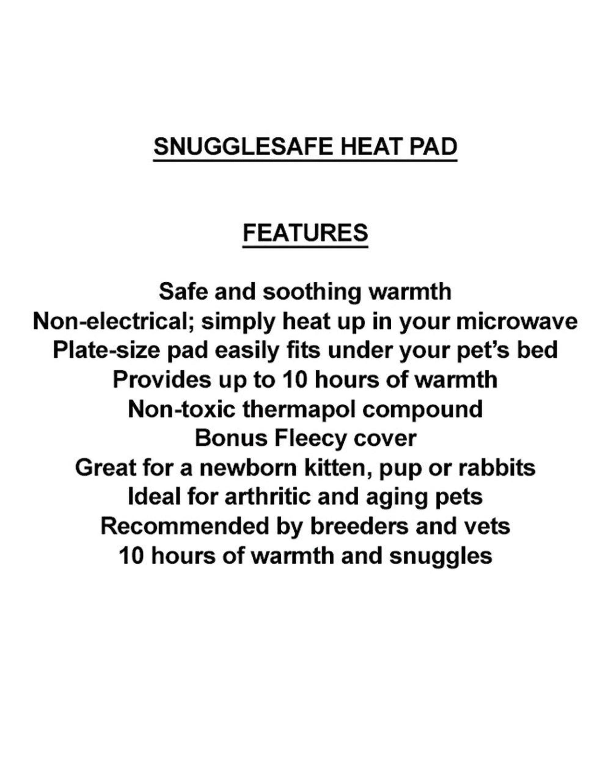 5 SnuggleSafe Microwave Heat Pad for Dogs Cats & Small Animals, 5 of 5