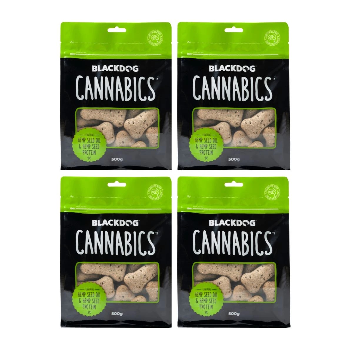 1 Blackdog Blackdog Cannabics - 500gx4, 1 of 1