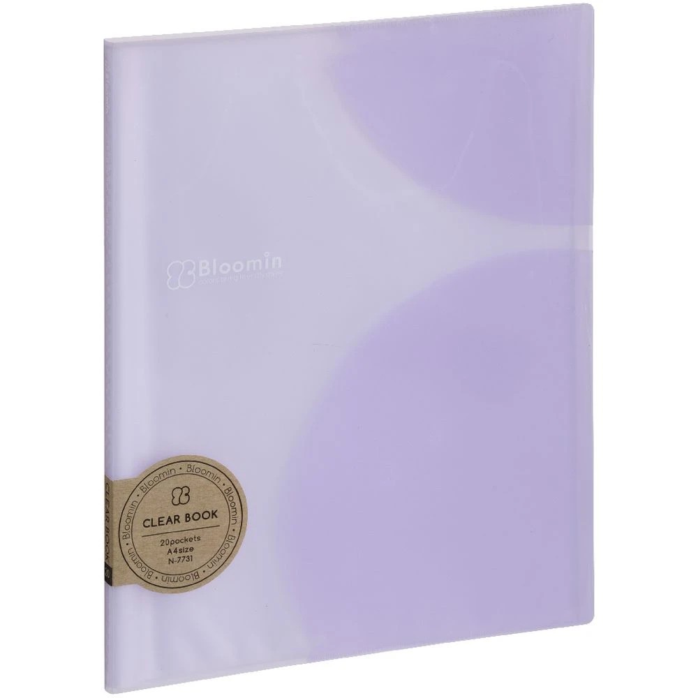 2 Bloomin Display Book A4 20 Pocket Purple, 2 of 2