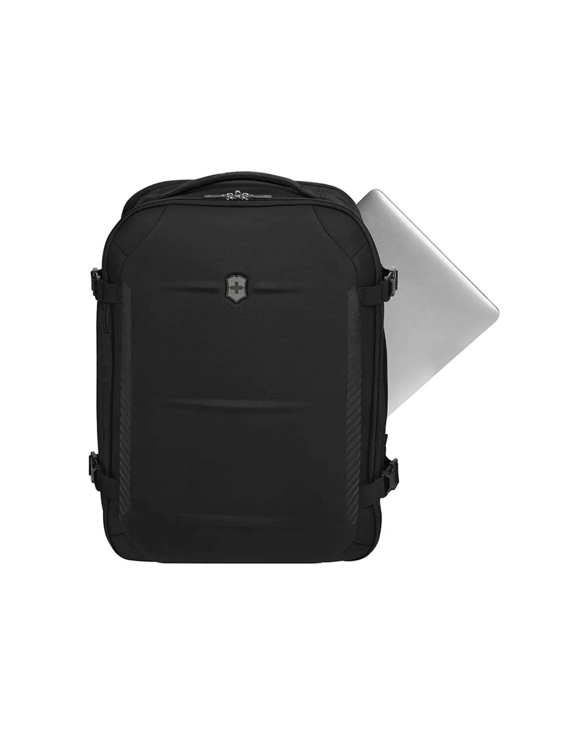 3 Victorinox Crosslight Boarding Bag Expandable Backpack 15.6in 42L Trolley Pass Through - Black, 3 of 7