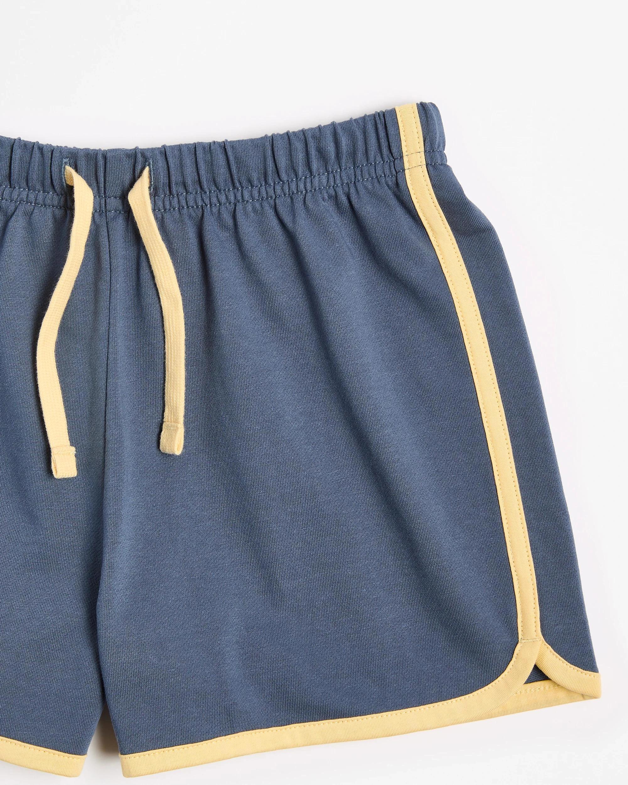 5 Target Australian Cotton Blend Dolphin Hem Shorts NAVY BLUE, 5 of 6