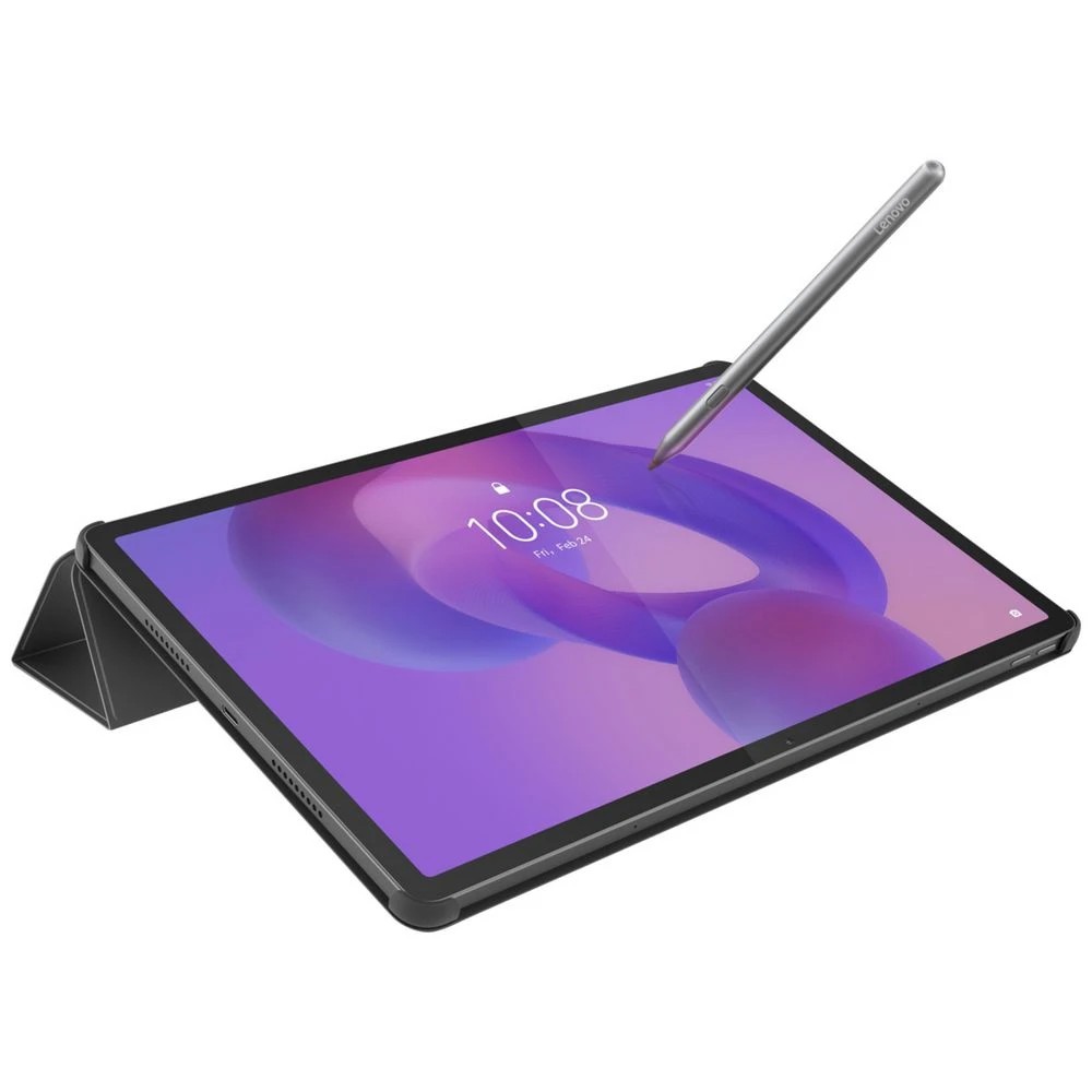 4 Lenovo Idea Tab Pro 2025 Folio Case Luna Grey, 4 of 10