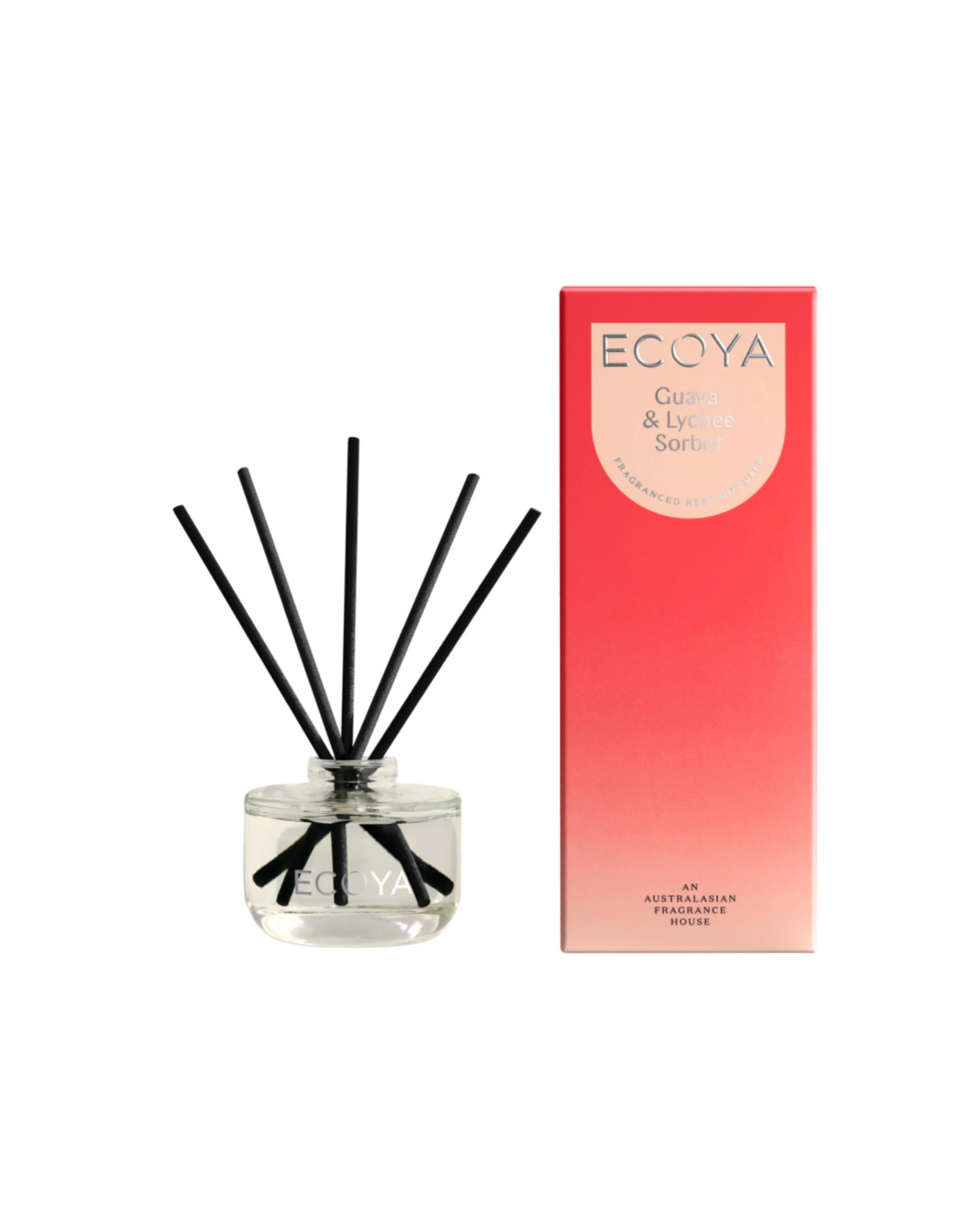 4 Ecoya Guava & Lychee The Fragrant Bathroom set -  Hand & Body Wash, Lotion and M - Multi, 4 of 4