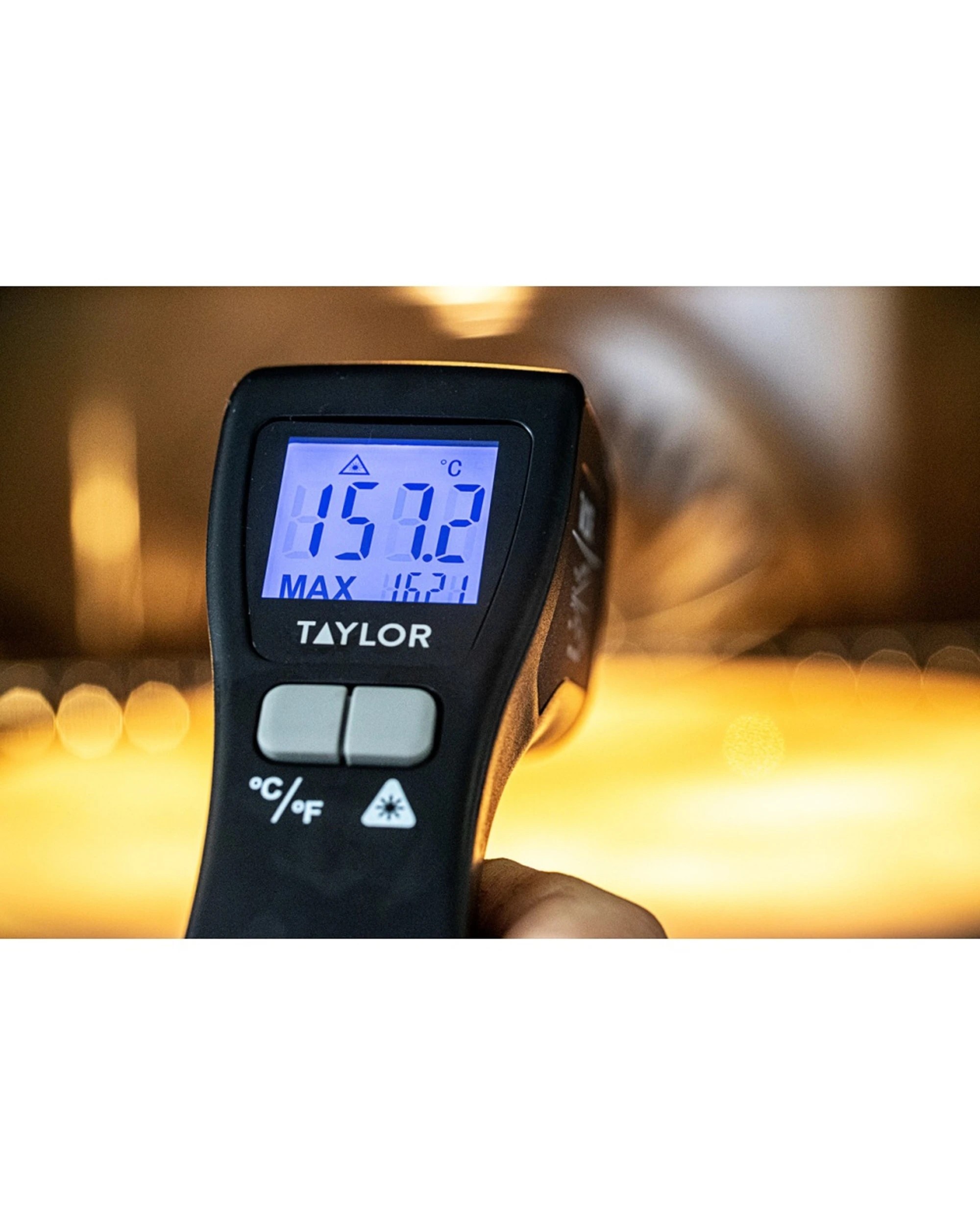 7 Taylor Pro Digital Non-Contact Infrared Kitchen Thermometer Tool -45C To 400C - White, 7 of 7