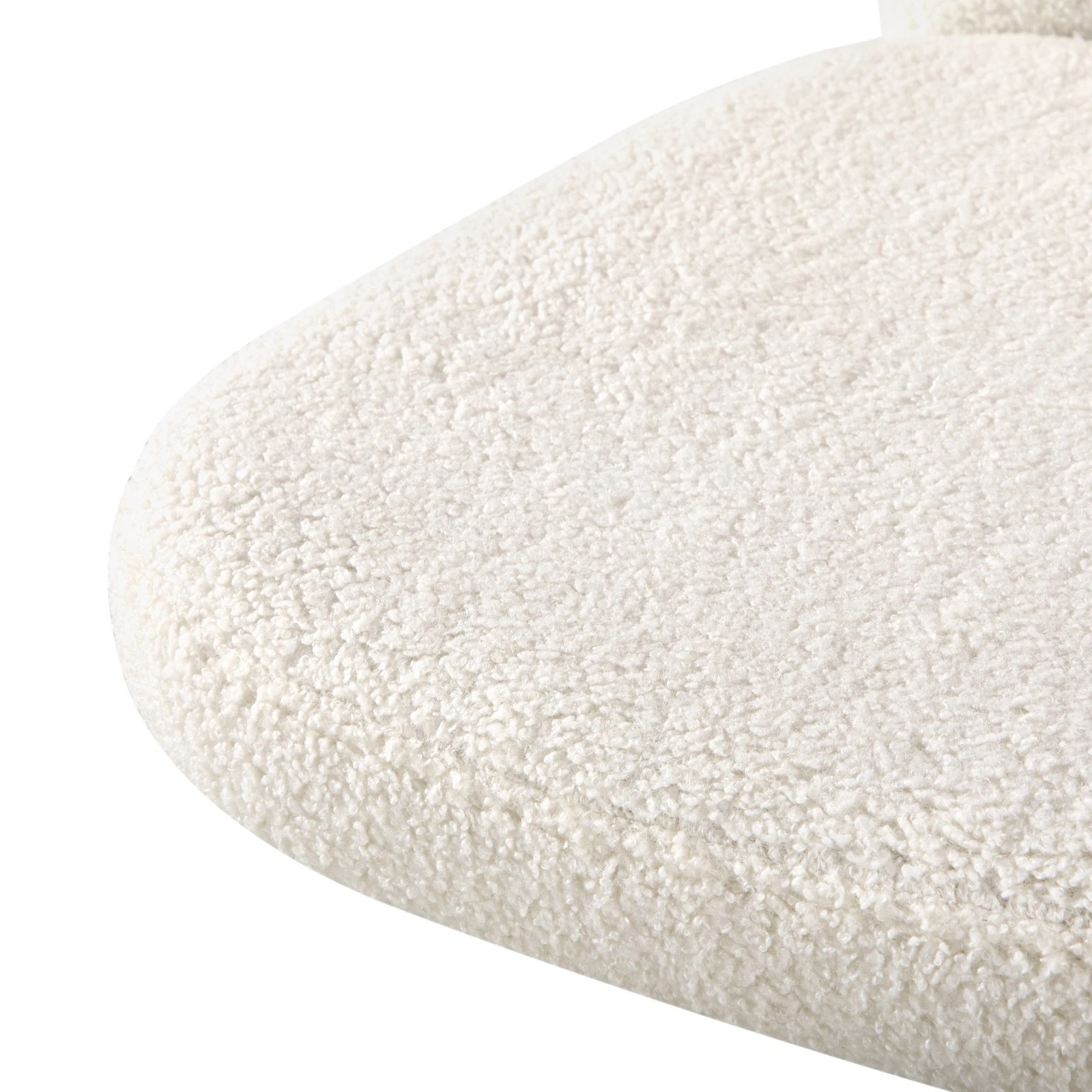 9 Oikiture High Back Armless Home Office Chair Boucle
 - Multi, 9 of 10