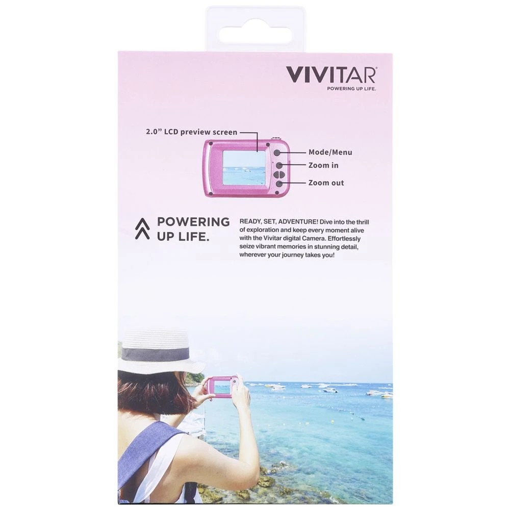 9 Vivitar SnapShot Digital Camera Pink, 9 of 9