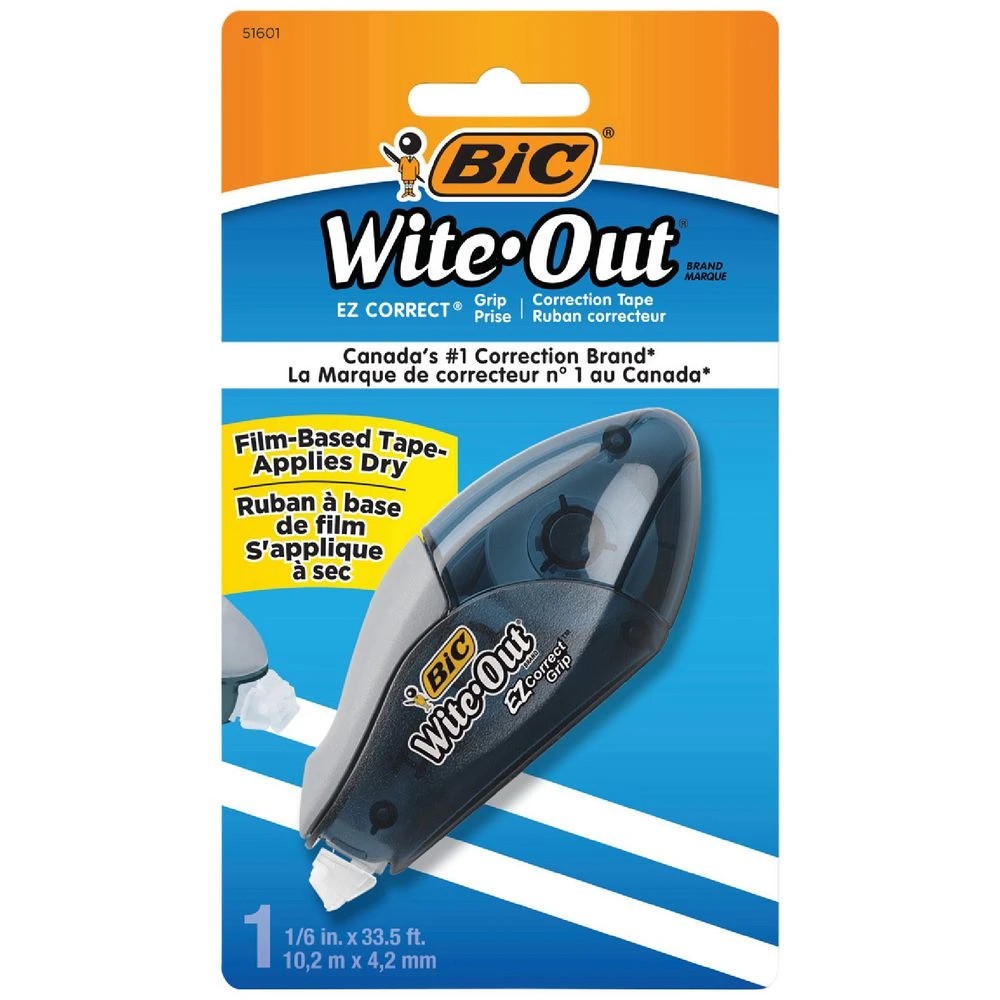 1 BIC Wite-Out EZ Grip Correction Tape 4.2mmx10m, 1 of 6