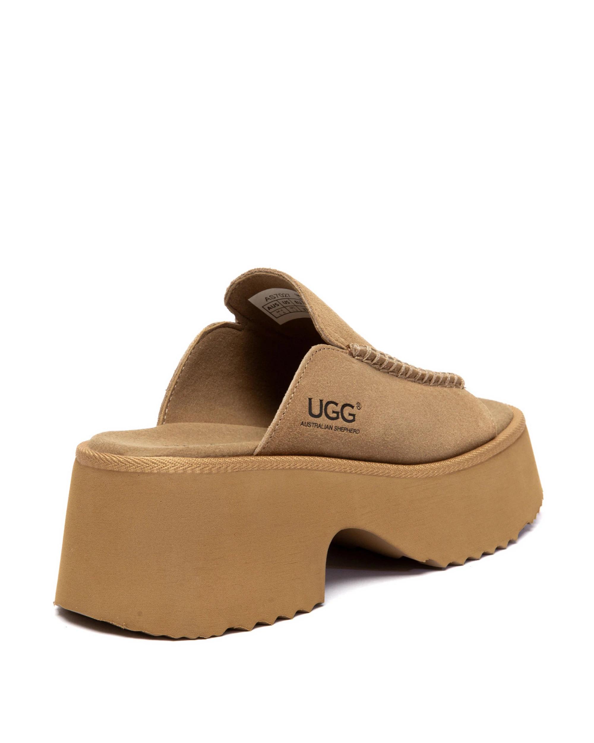3 Australian Shepherd UGG Women Haive Sandals CHESTNUT, 3 of 5