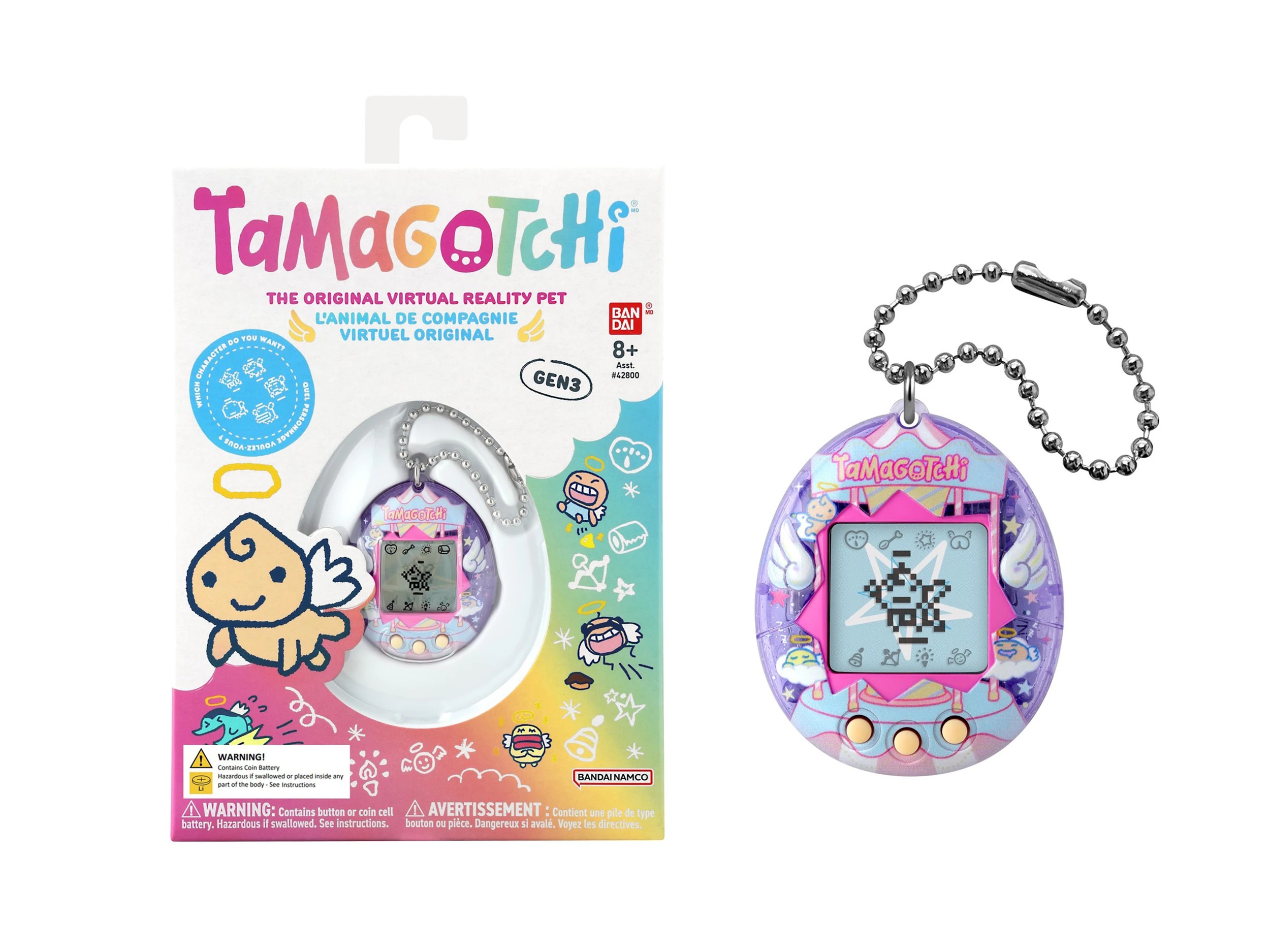 4 Tamagotchi The Original Virtual Reality Pet - Assorted, 4 of 7