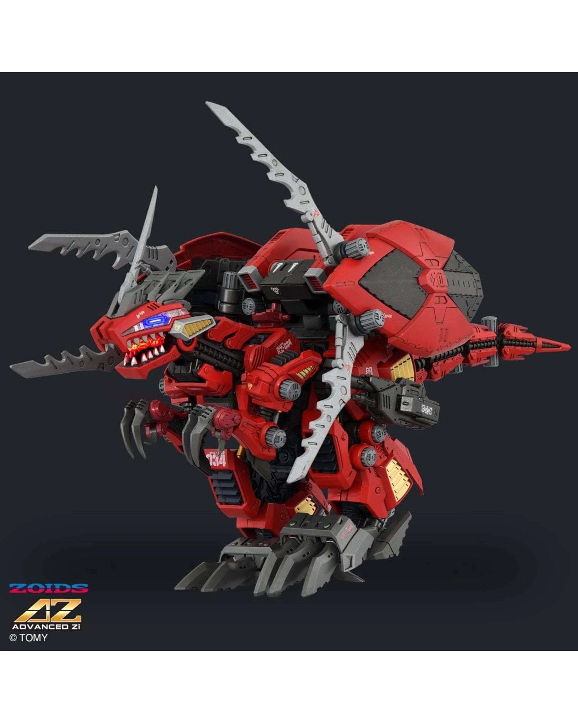 3 Takara Tomy Zoids Advanced Zi Series AZ-12 Geno Breaker Tyrannosaurus Type 1/72 Scale Model Kit, 3 of 10