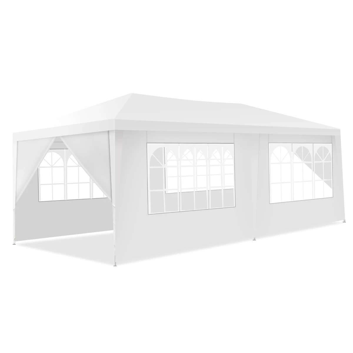 1 3x6M Outdoor Gazebo Wedding Marquee Party Event Tent - White, 1 of 1