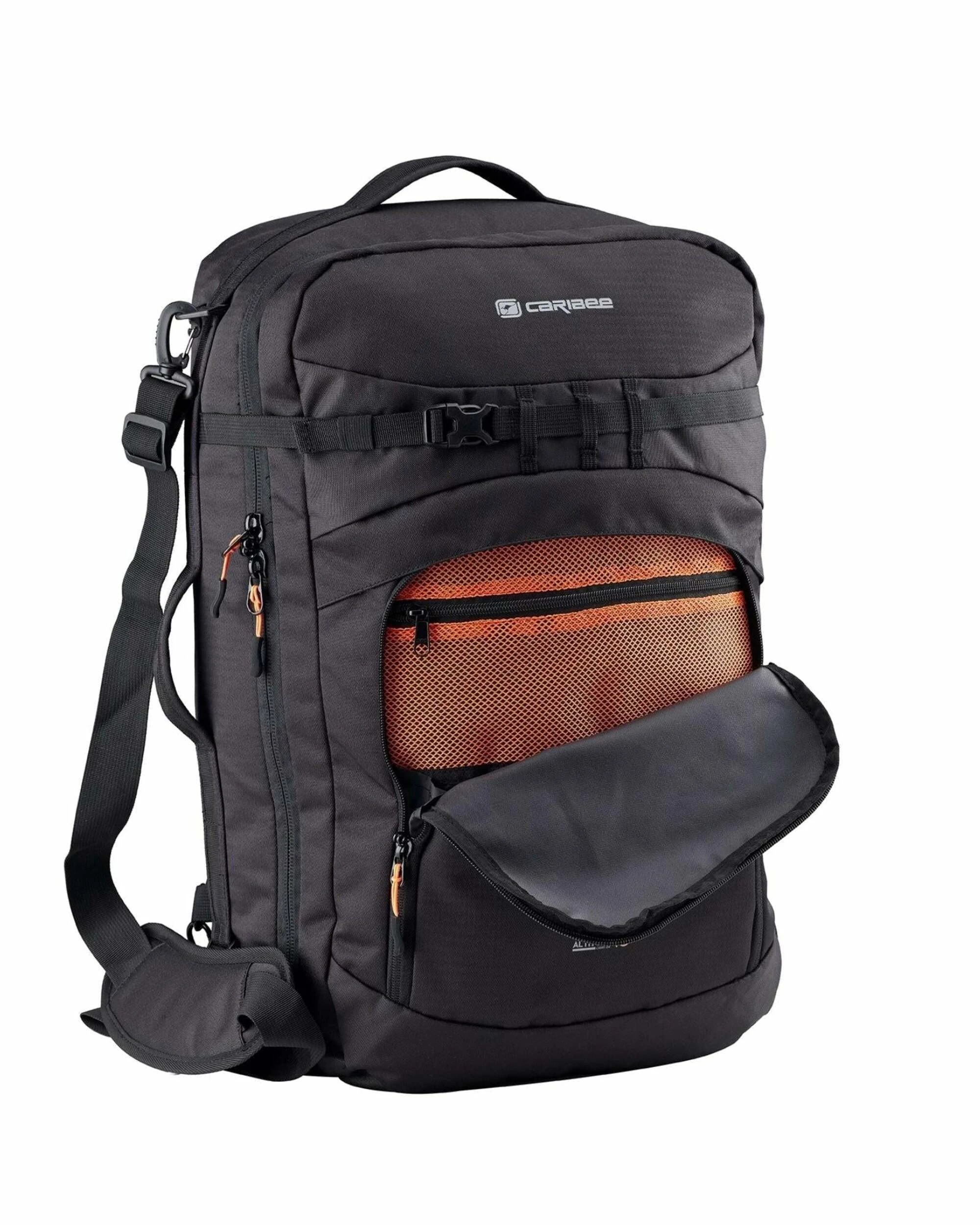 2 Caribee Altitude Carry-On Backpack Duffle - 40L - Black, 2 of 5