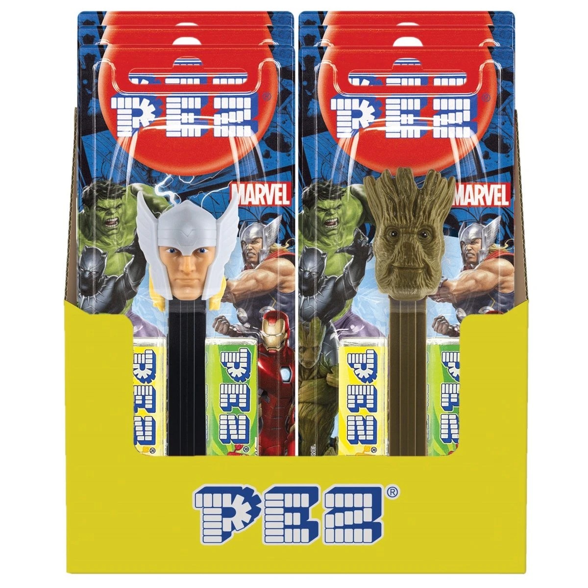1 Marvel Pez Dispenser 17g - Assorted, 1 of 2