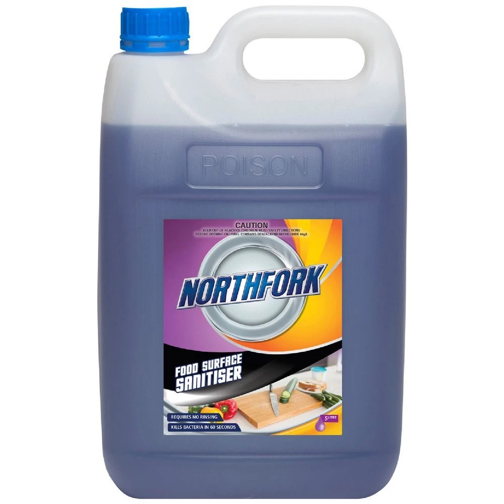 1 Northfork Food Surface Sanitiser 5L, 1 of 1