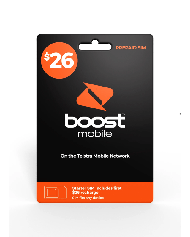 Boost Telstra $26 Prepaid