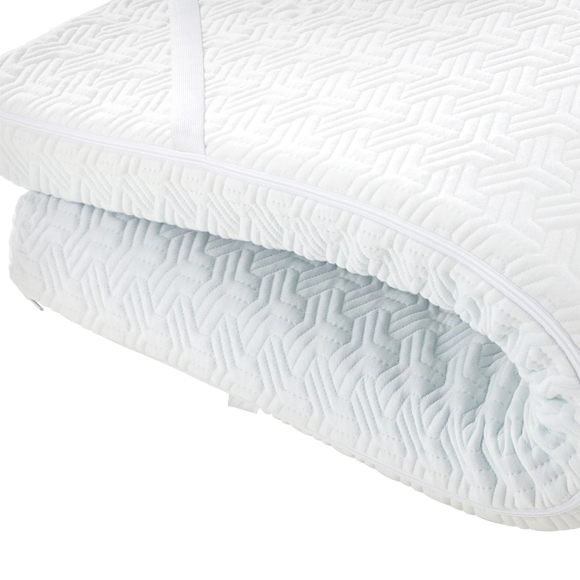 6 Bedra Bedding King Single Memory Foam Mattress Topper Reversible Mat 10cm - Multi, 6 of 7