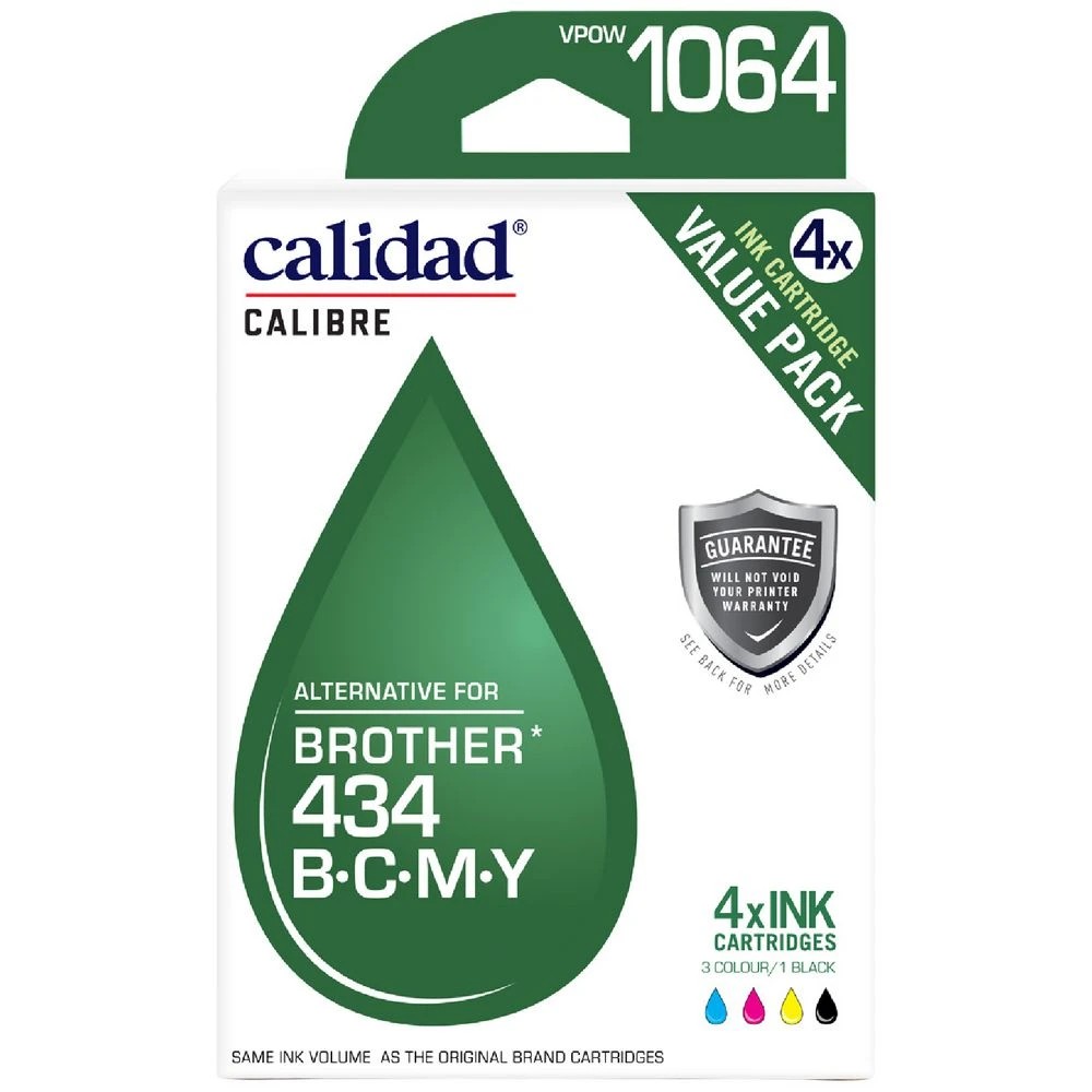 1 Calidad Brother LC434 4 Pack, 1 of 7