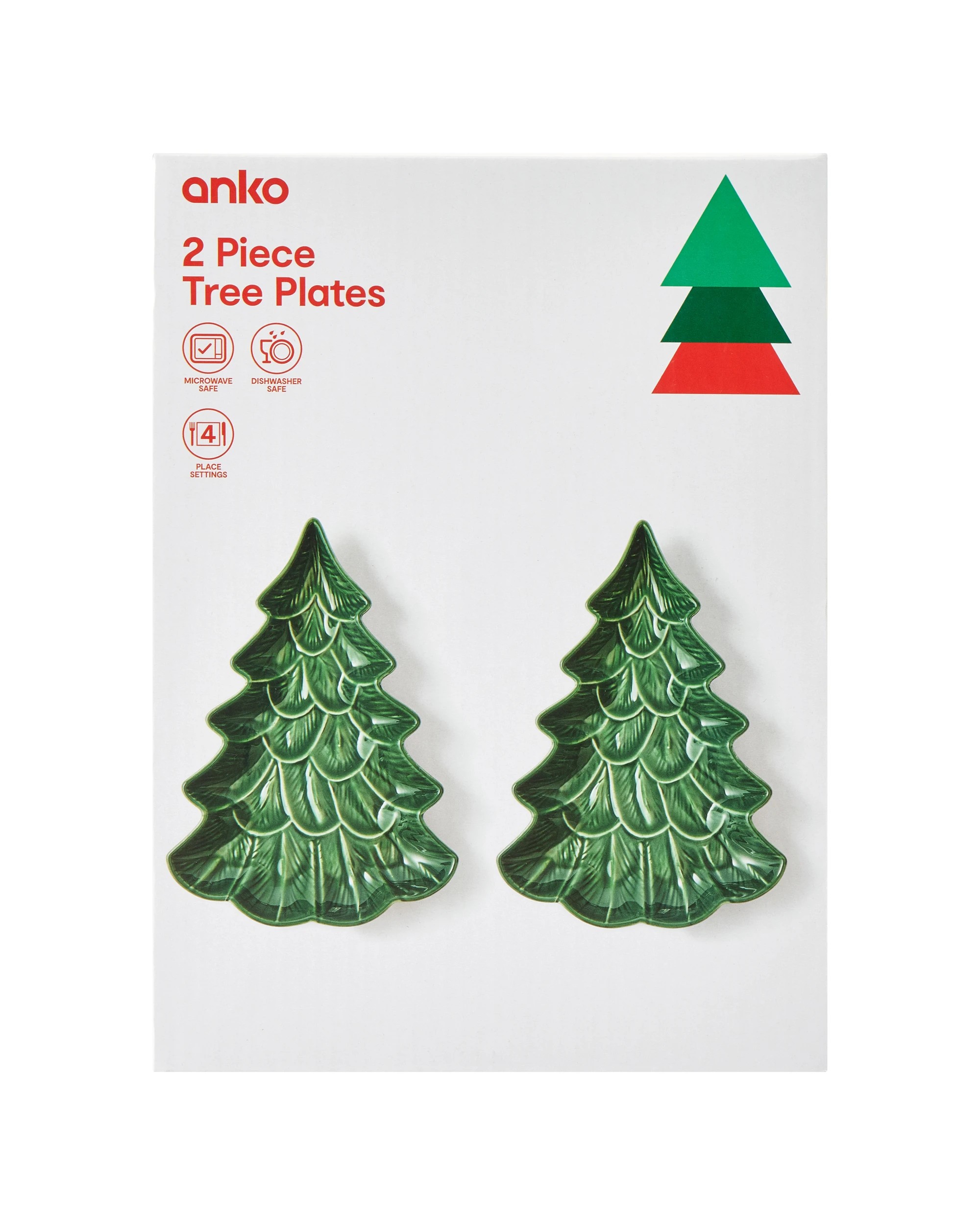 6 2 Piece Tree Plates, 6 of 6