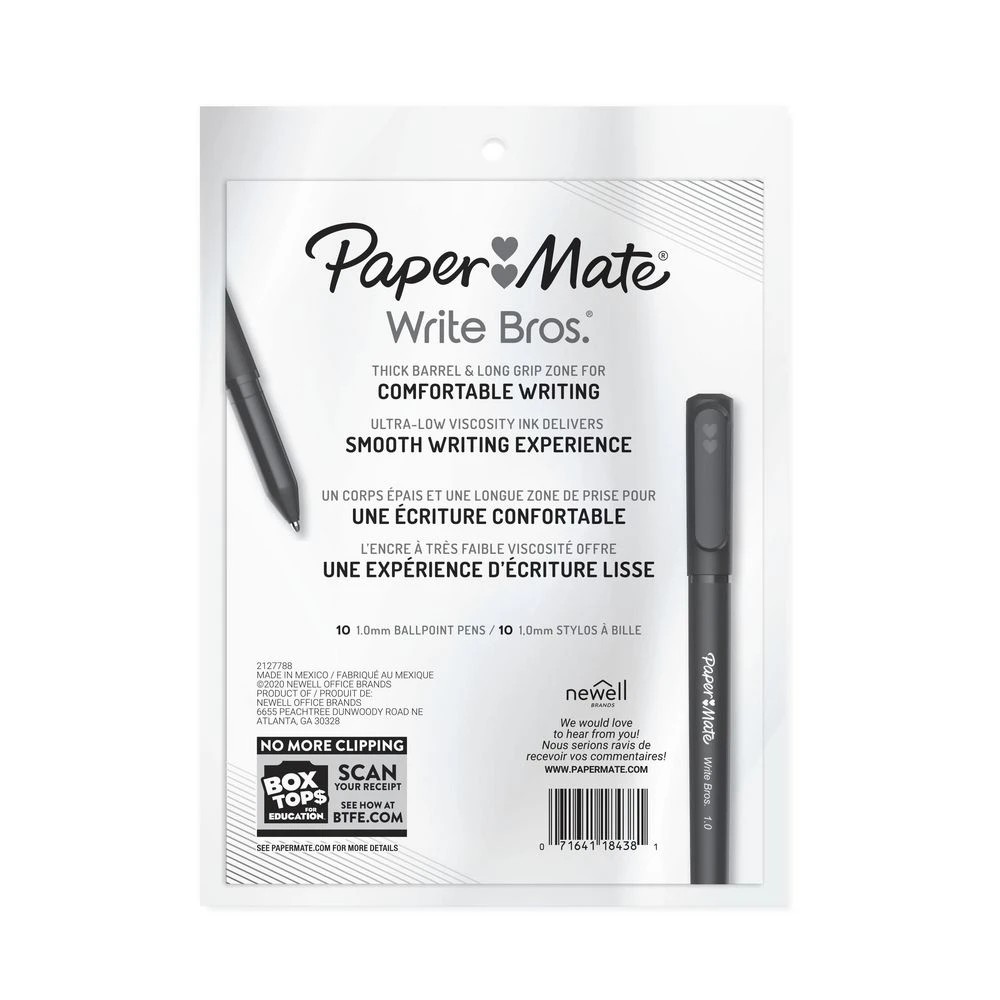 8 Paper Mate Write Bros Ballpoint Pen Assorted 10 Pack, 8 of 8
