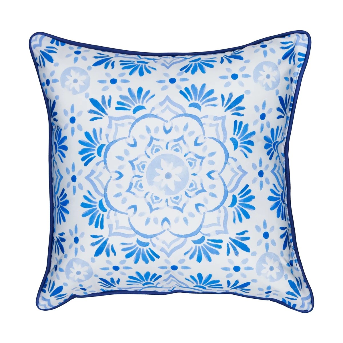 1 38cm Outdoor Mandala Cushion, 1 of 5