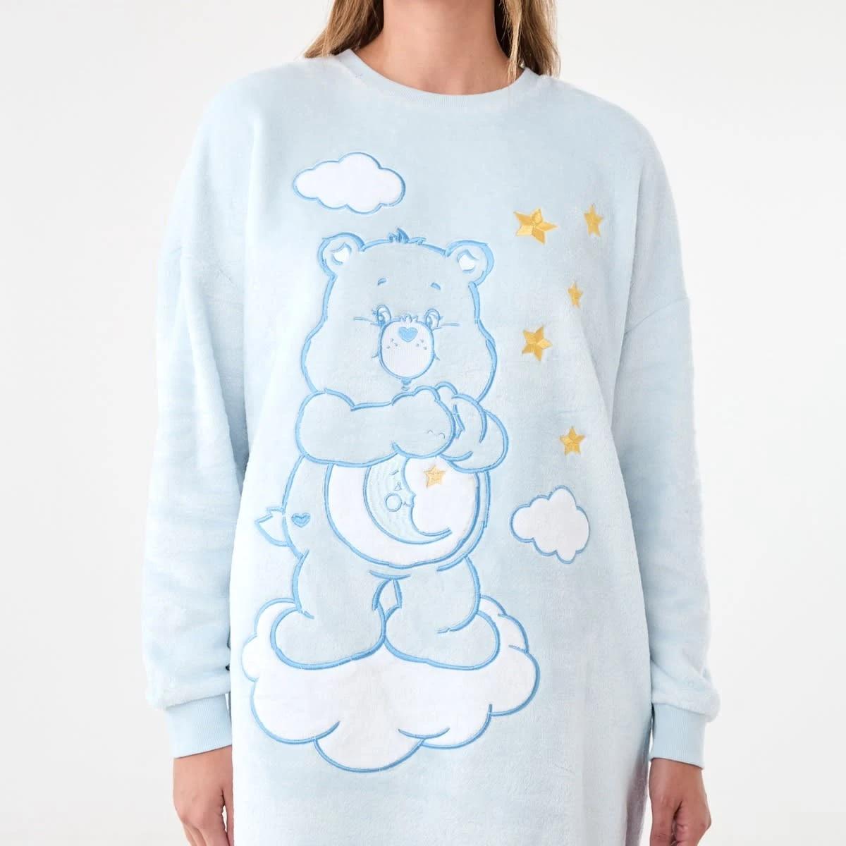 5 Care Bears License Long Sleeve Fleece Nightie Carebears1, 5 of 5