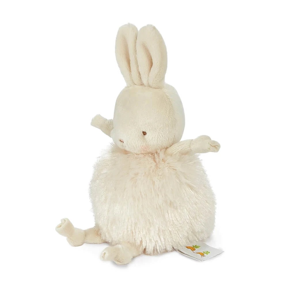 3 Bunnies by the Bay - Baby 'Rutabaga Bunny' Roly Poly - Soft Toy - - 16cm - Beige, 3 of 8