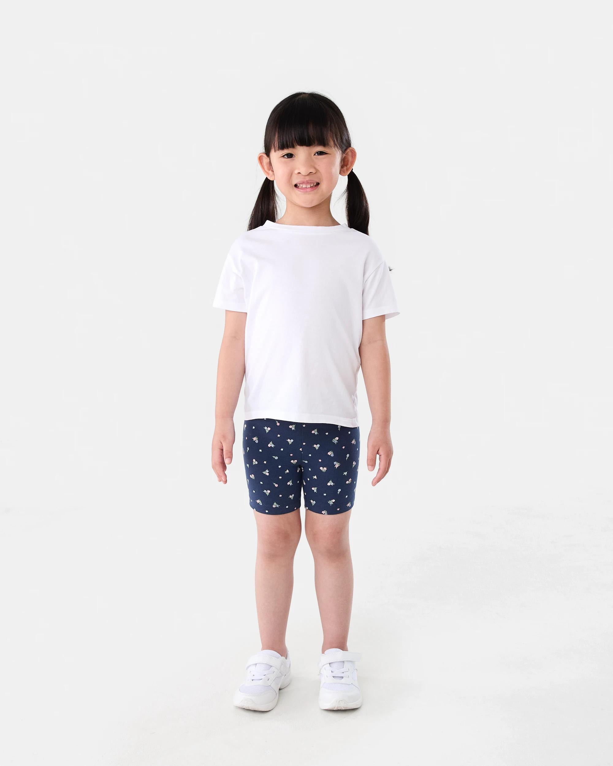 5 Printed Bike Shorts Nvy Floral, 5 of 6