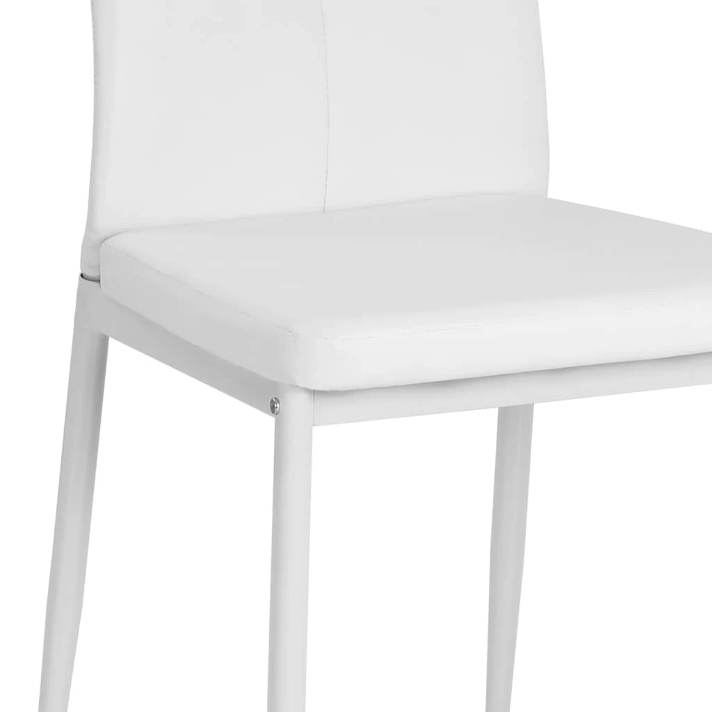 6 Vidaxl Dining Chair - White, 6 of 9