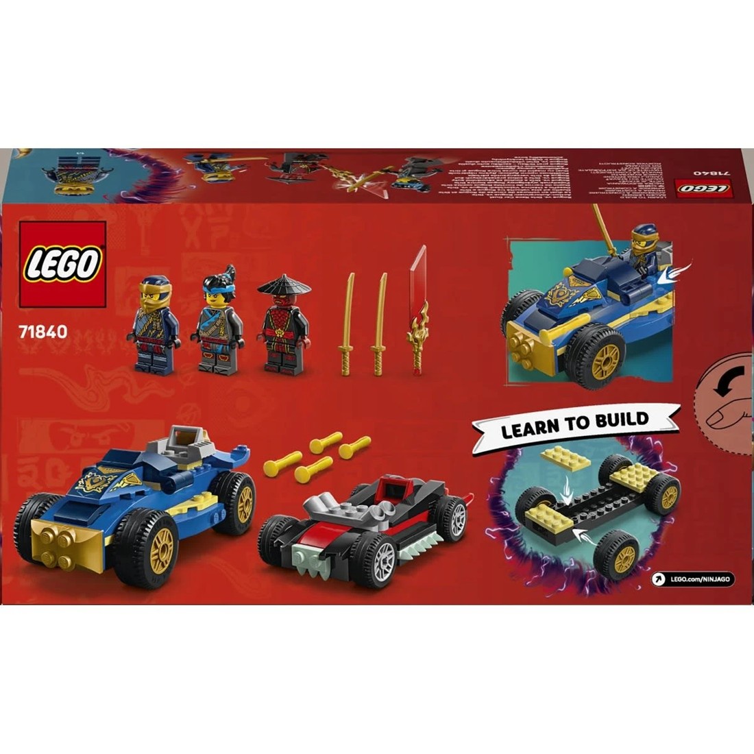 11 LEGO NINJAGO Rogue vs. Drix Race Car Duel 71840, 11 of 11
