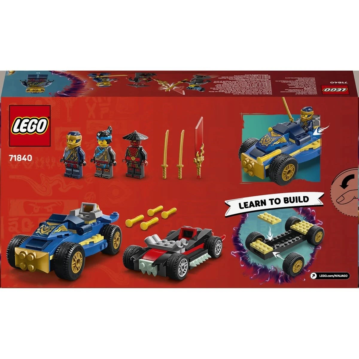 11 LEGO NINJAGO Rogue vs. Drix Race Car Duel 71840, 11 of 11