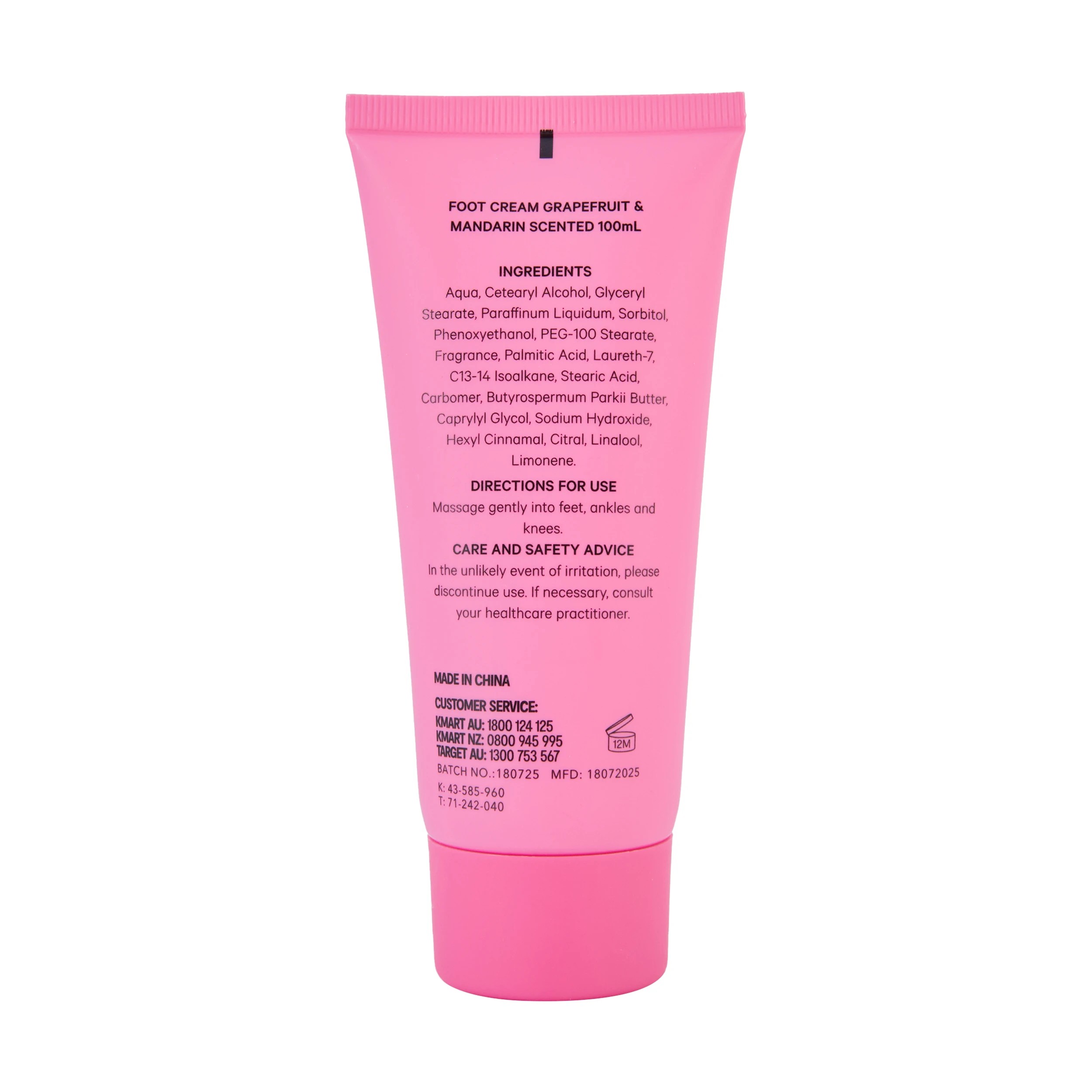 3 OXX Bodycare Foot Care Set - Grapefruit and Mandarin Scented, 3 of 7