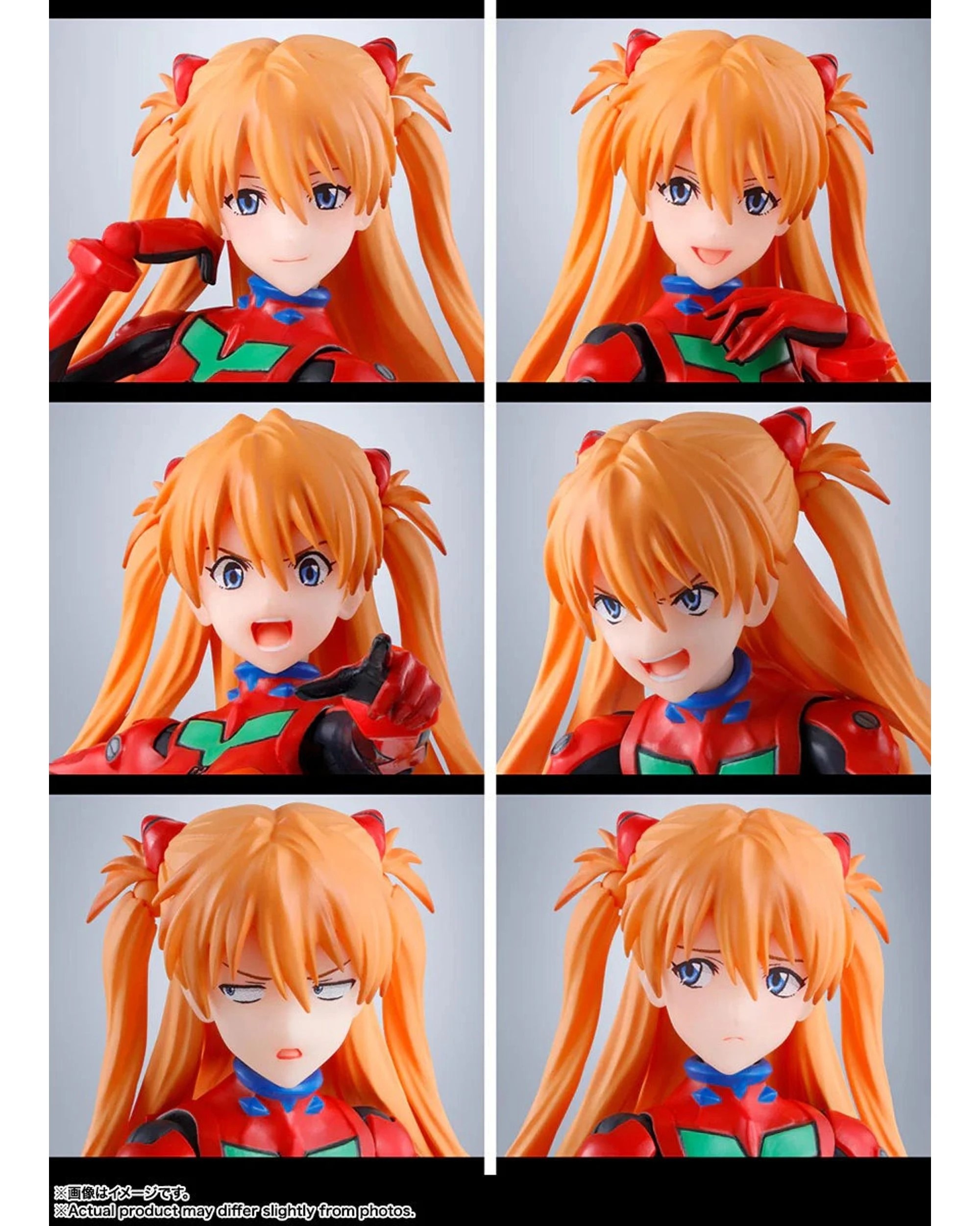 8 Tamashii Nations S.H.Figuarts Neon Genesis Evangelion Asuka Shikinami Langley Figure, 8 of 9