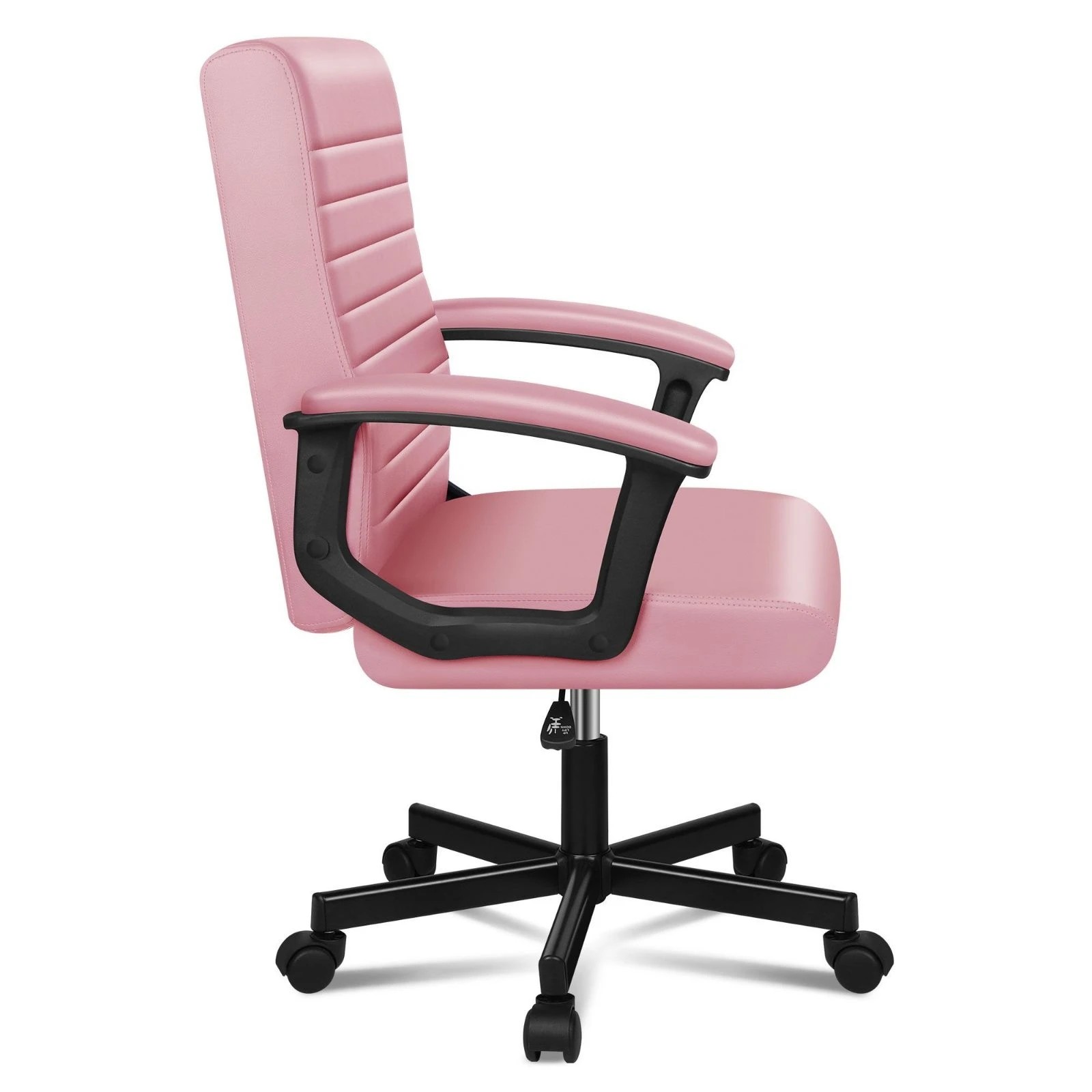 6 Alfordson Office Chair Executive Computer Seat Work Gaming Mid Back - Pink, 6 of 9