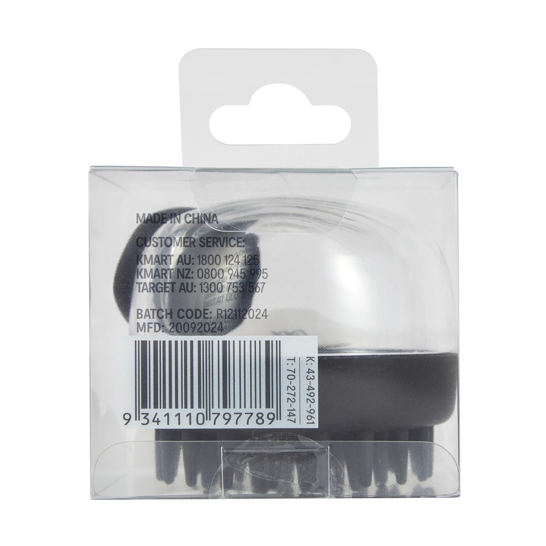 5 OXX Haircare Scalp Brush - Black, 5 of 5