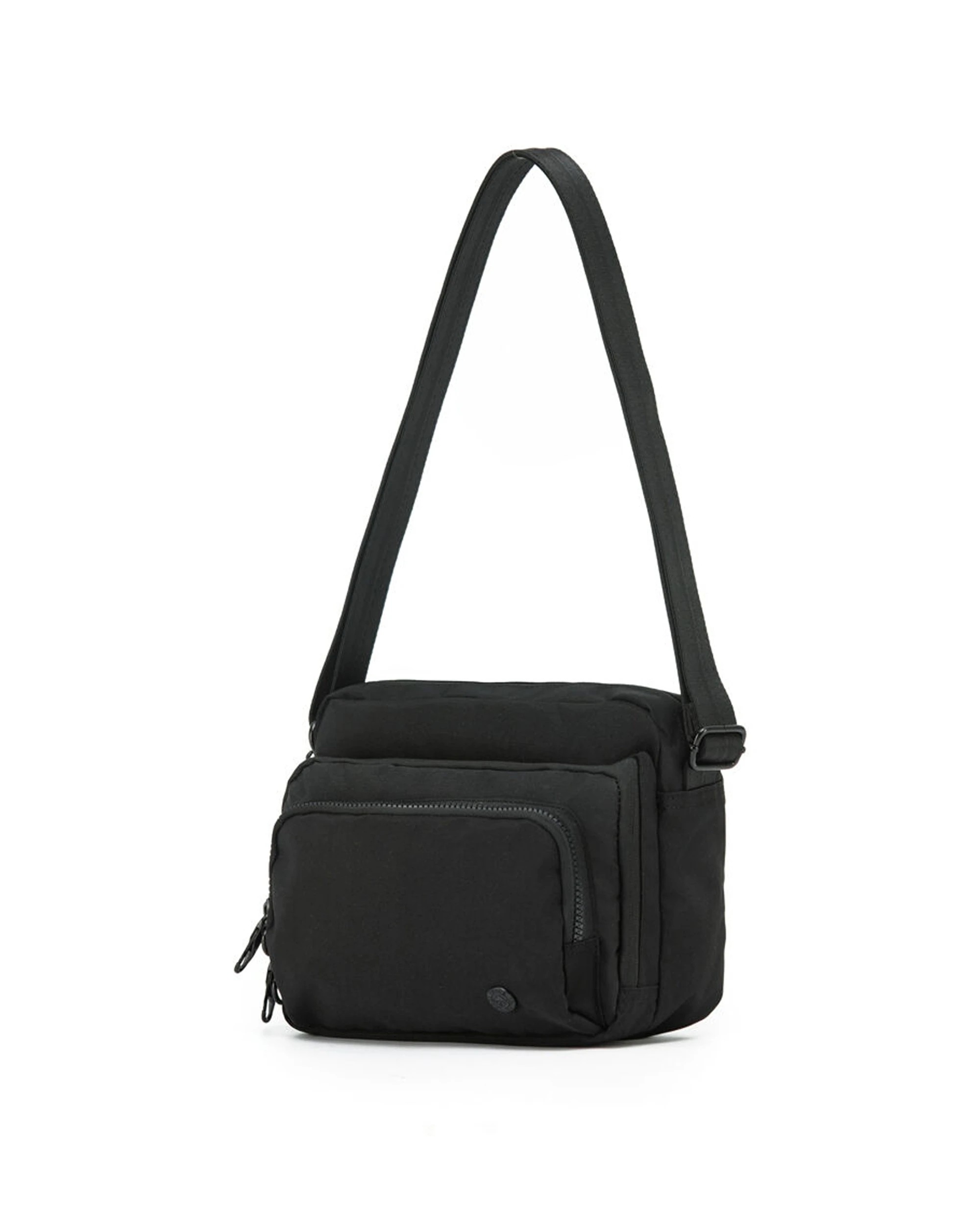 1 Tosca Anti-Theft Rfid Blocking Shoulder Travel Bag - Black, 1 of 3