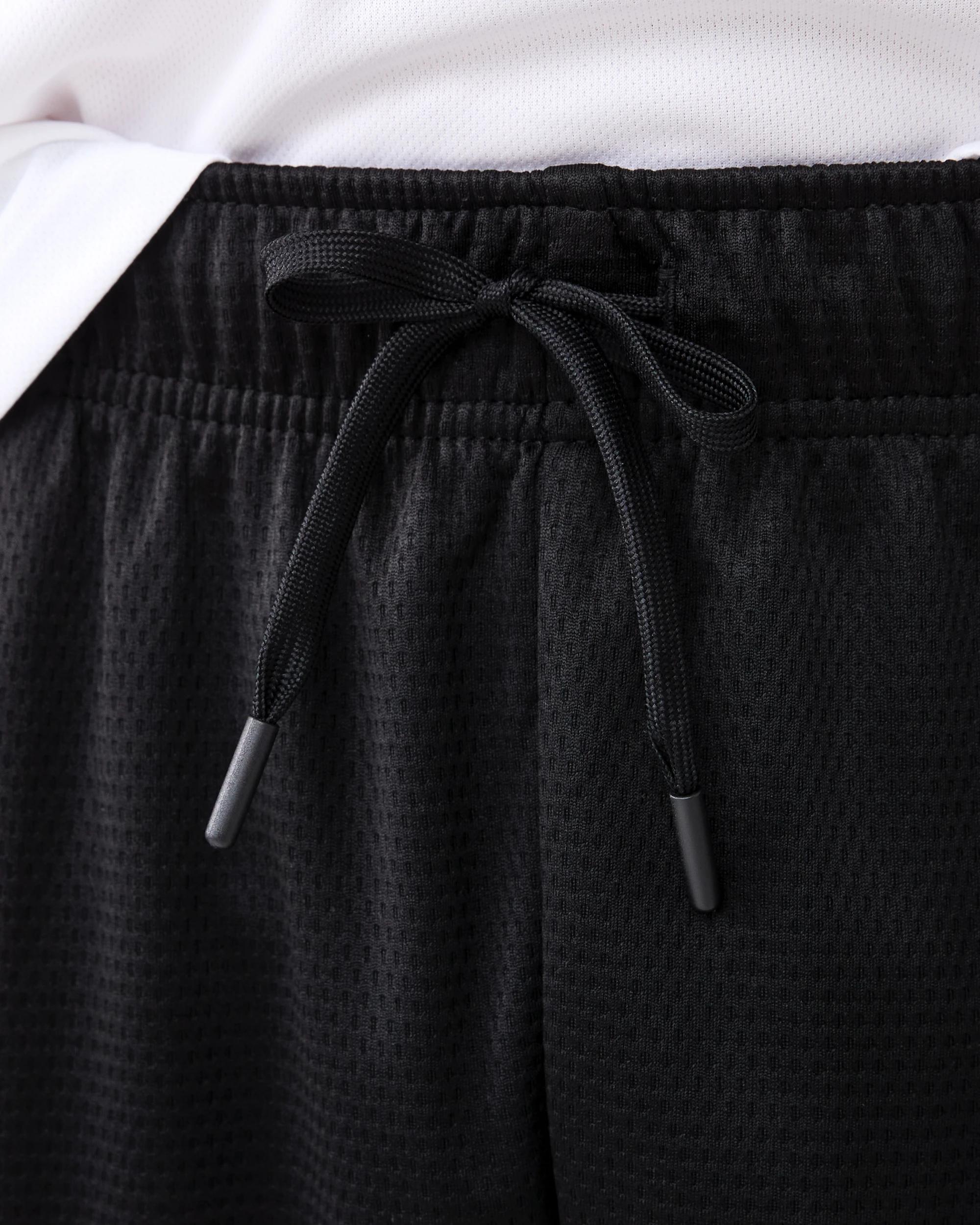 4 Active Mens 8in. Mesh Shorts Black, 4 of 7