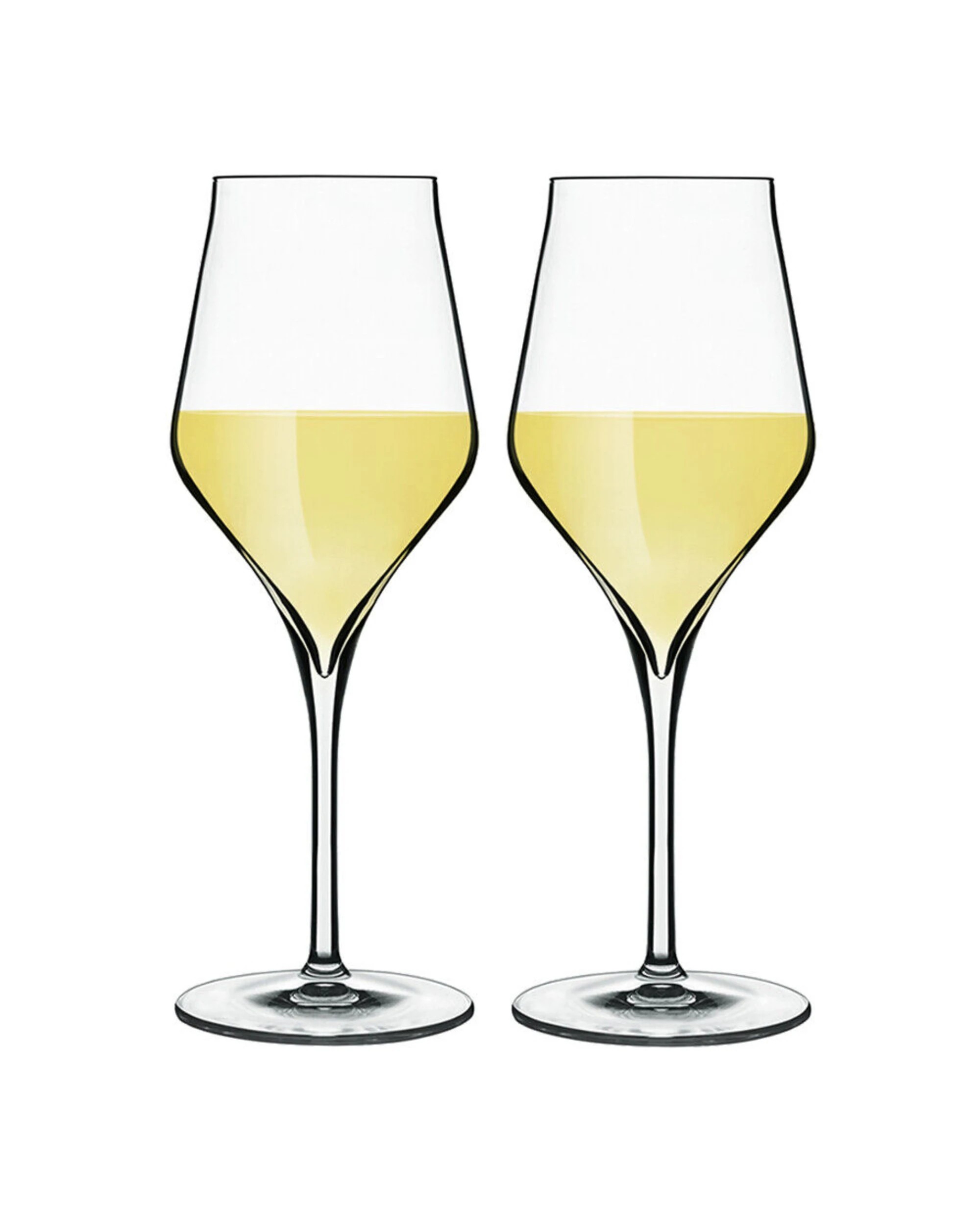 1 Luigi Bormioli Supremo Chardonnay Glass Set of 2 - Clear, 1 of 4