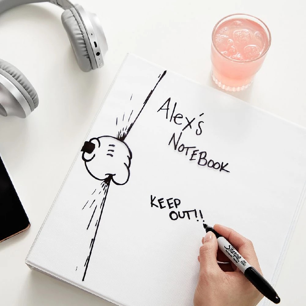 4 Sharpie Fine Permanent Marker Black 5 Pack, 4 of 10