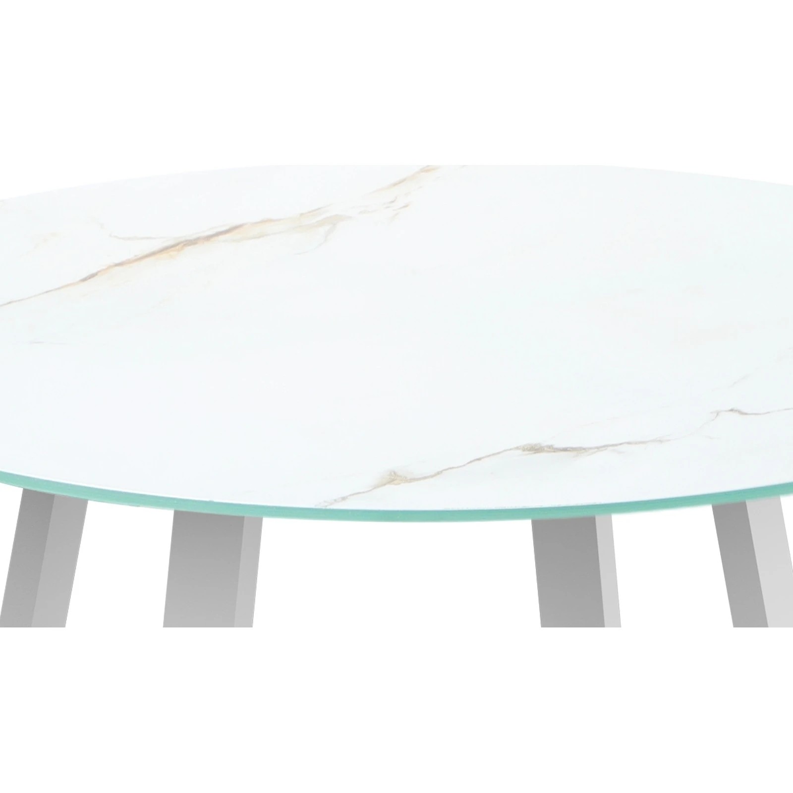 6 Livsip Outdoor Dining Setting Patio Furniture Set 2 Seater Tempered Glass Table - Multi, 6 of 9