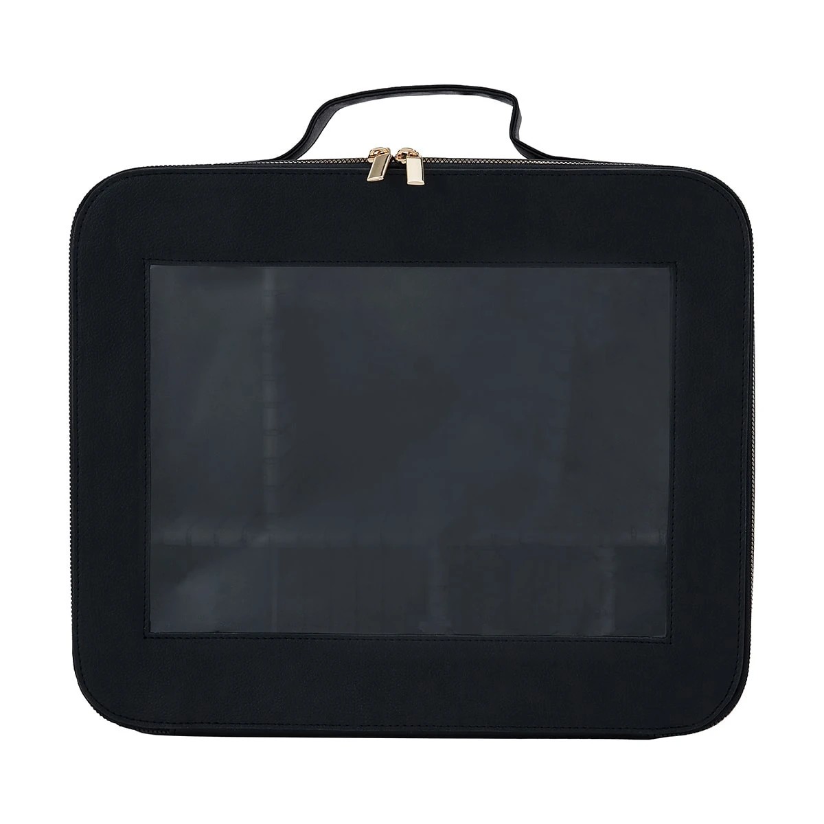 2 OXX Cosmetics Makeup Organiser - Black, Large, 2 of 9