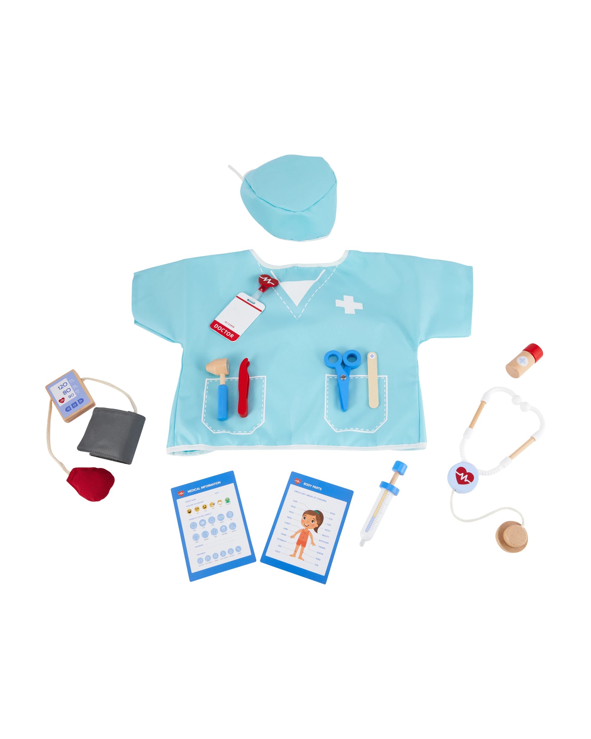 2 14 Piece Wooden Doctor Set, 2 of 4