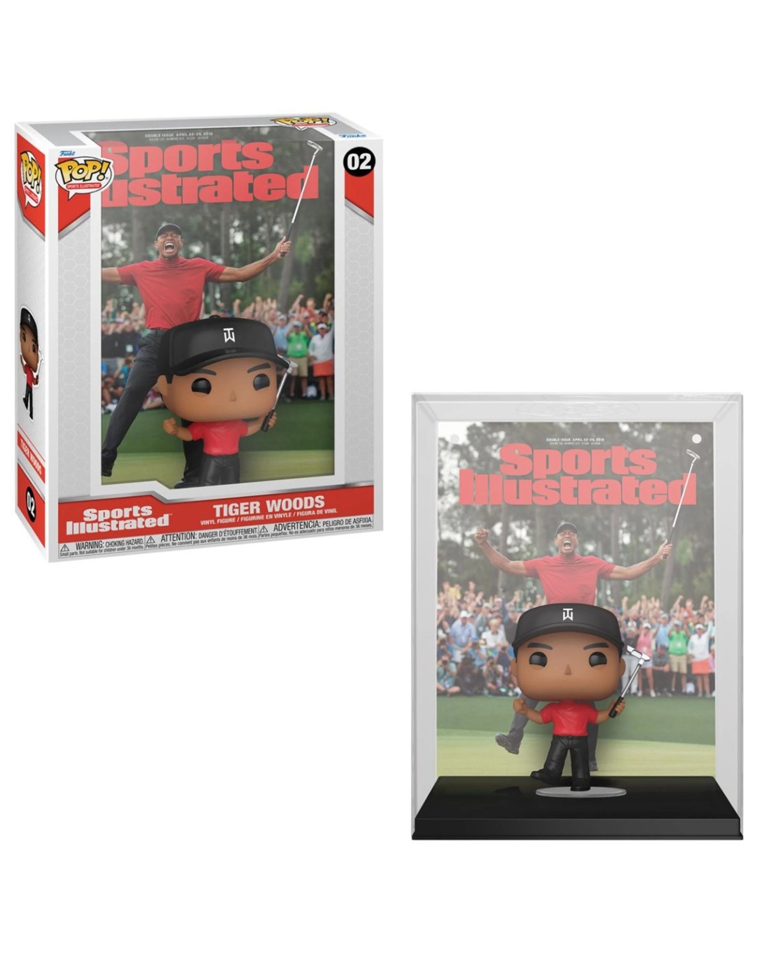 Funko Golf Tiger Woods Sports Illustrated Magazine Cover Funko POP
