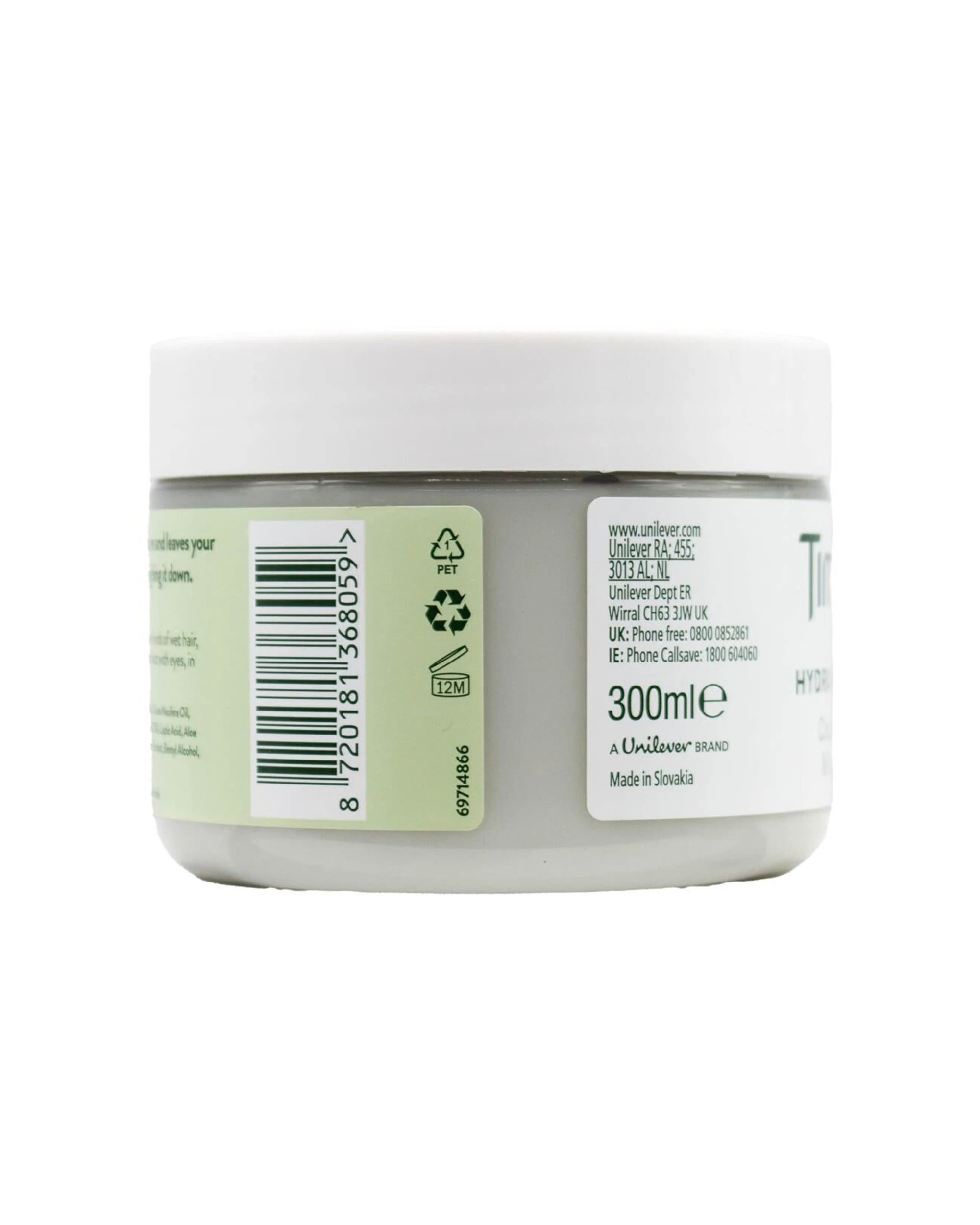 3 Timotei 12PK Hydrating Mask Coconut Milk & Aloe Vera For All Hair Types 300ml - White, 3 of 5
