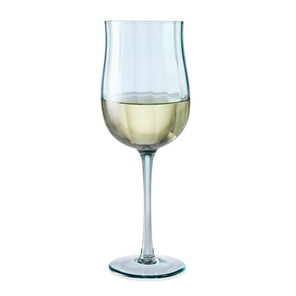 3 4 Green Tulip Wine Glasses, 3 of 7