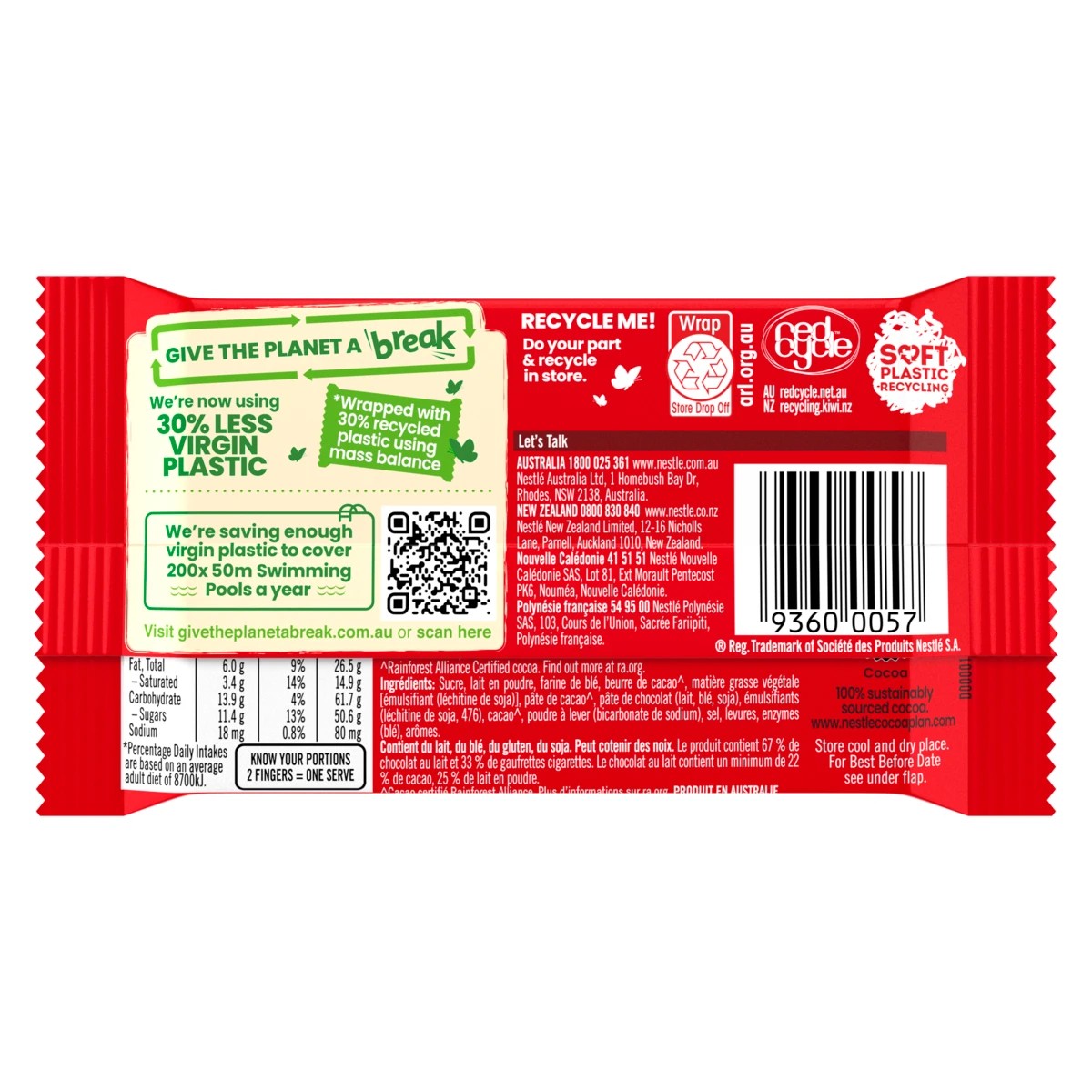 3 Nestle KitKat Milk Chocolate Bar 45g, 3 of 4