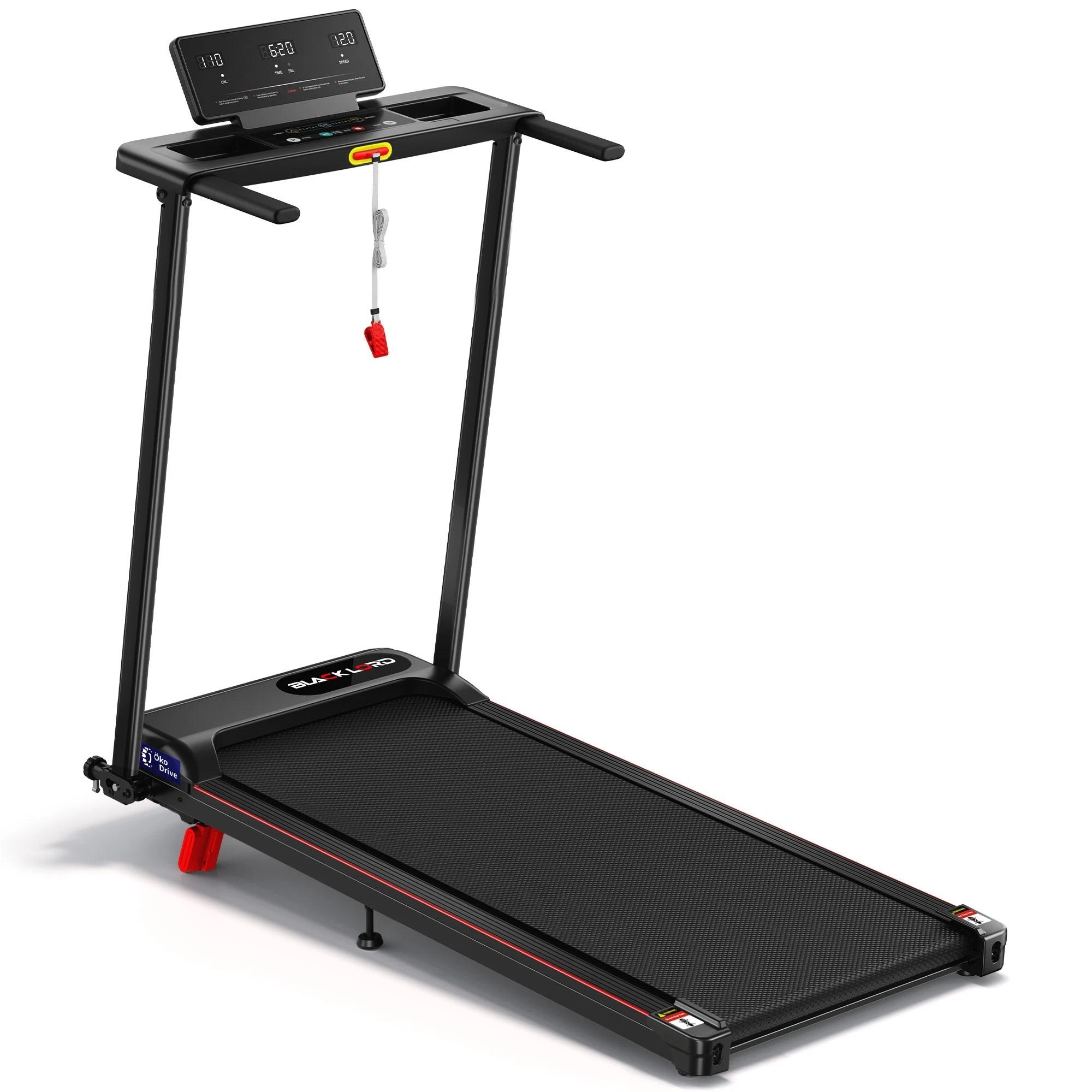 1 Black Lord Treadmill Electric Incline Exercise Running Machine Foldable Home Gym - Black, 1 of 7